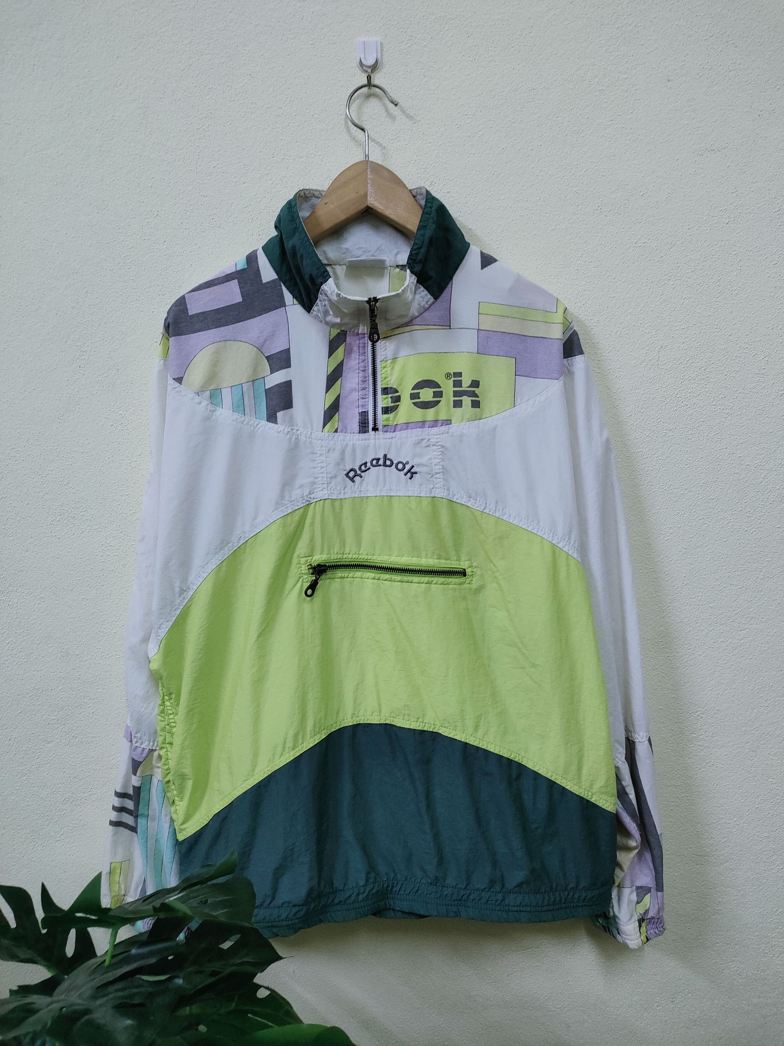 Reebok × Vintage Vintage Reebok Cagoule Jacket Size US L / EU 52-54 / 3 - 1 Thumbnail