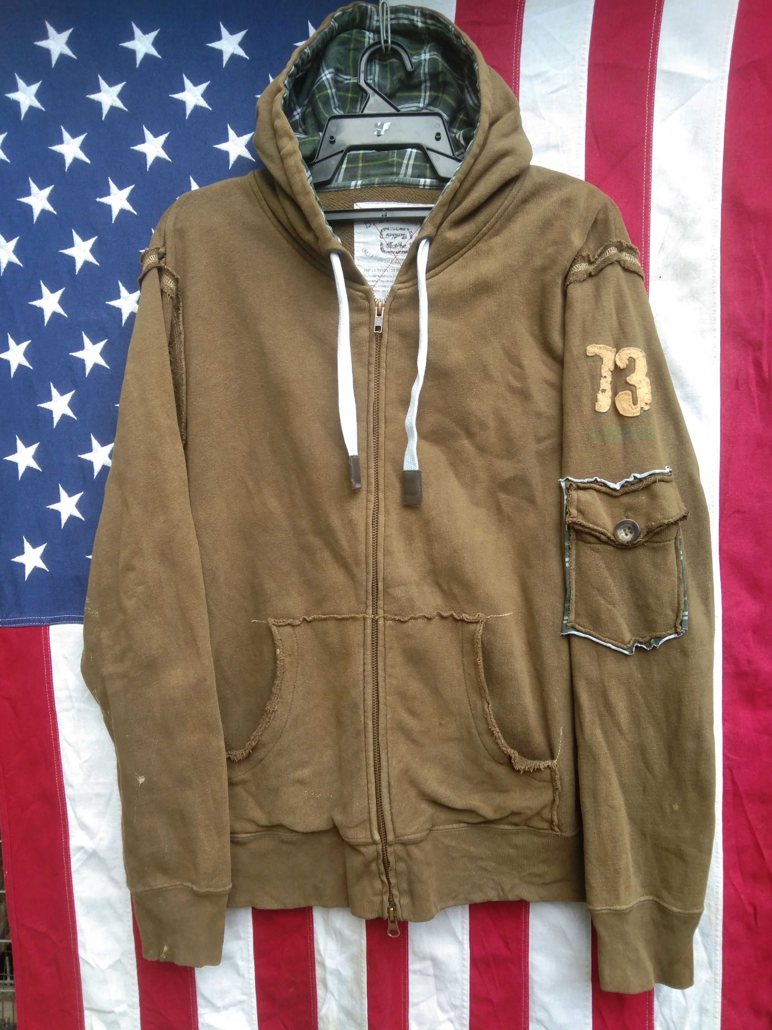 Billabong × Vintage BILLABONG SWEATSHIRT HOODIE Size US L / EU 52-54 / 3 - 1 Thumbnail