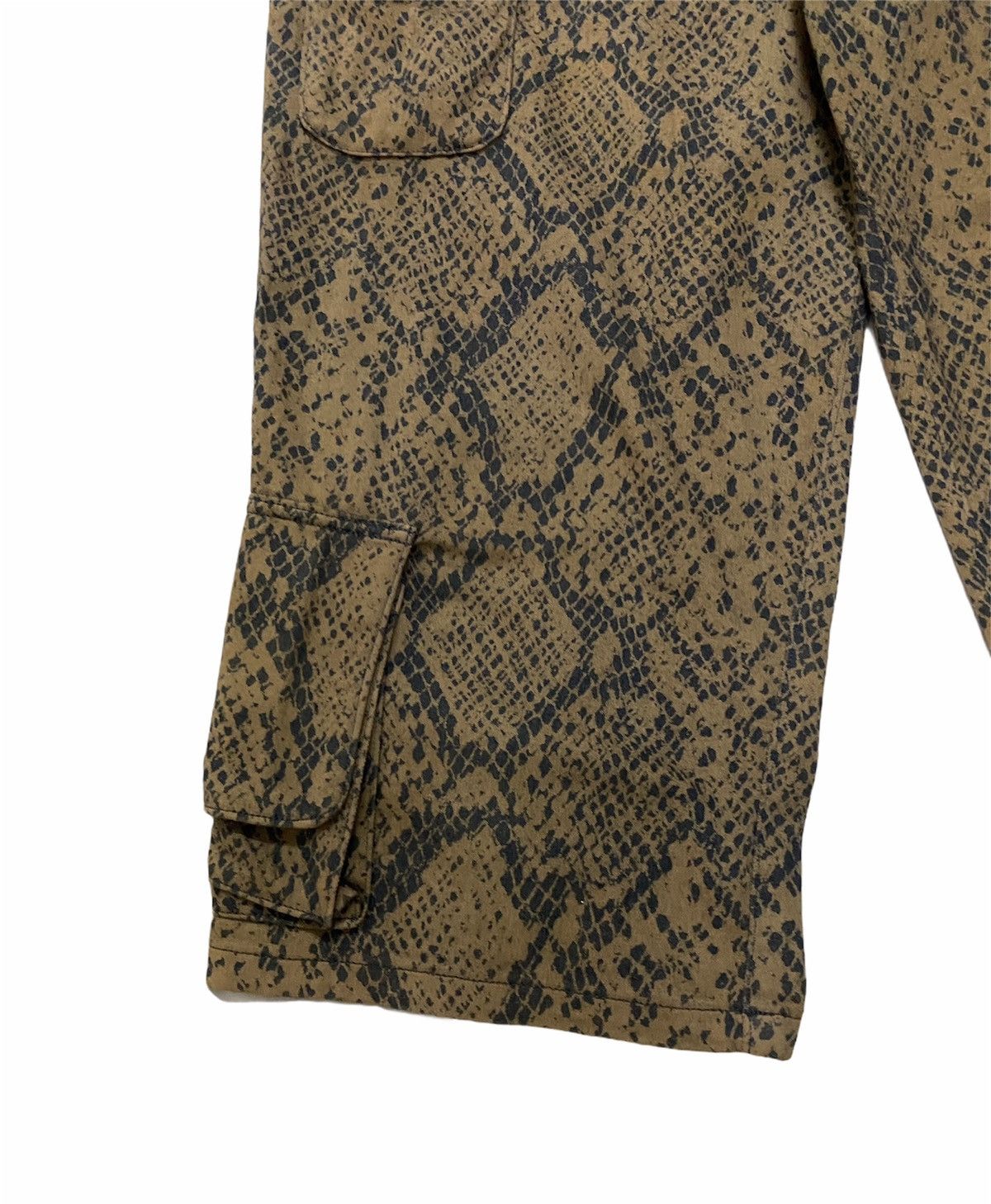 Hysteric Glamour × Lad Musician Lad Musician Short Pants Cargo Snake Skin design Size US 31 - 8 Thumbnail
