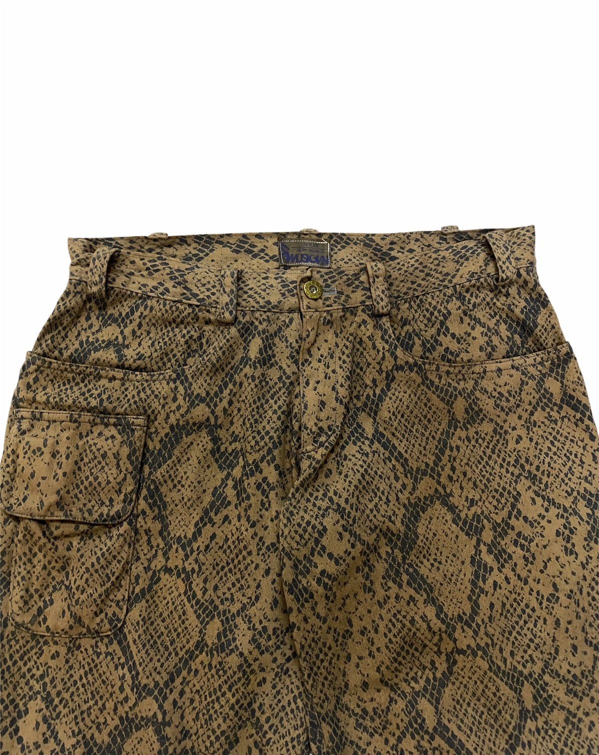 Hysteric Glamour × Lad Musician Lad Musician Short Pants Cargo Snake Skin design Size US 31 - 5 Thumbnail