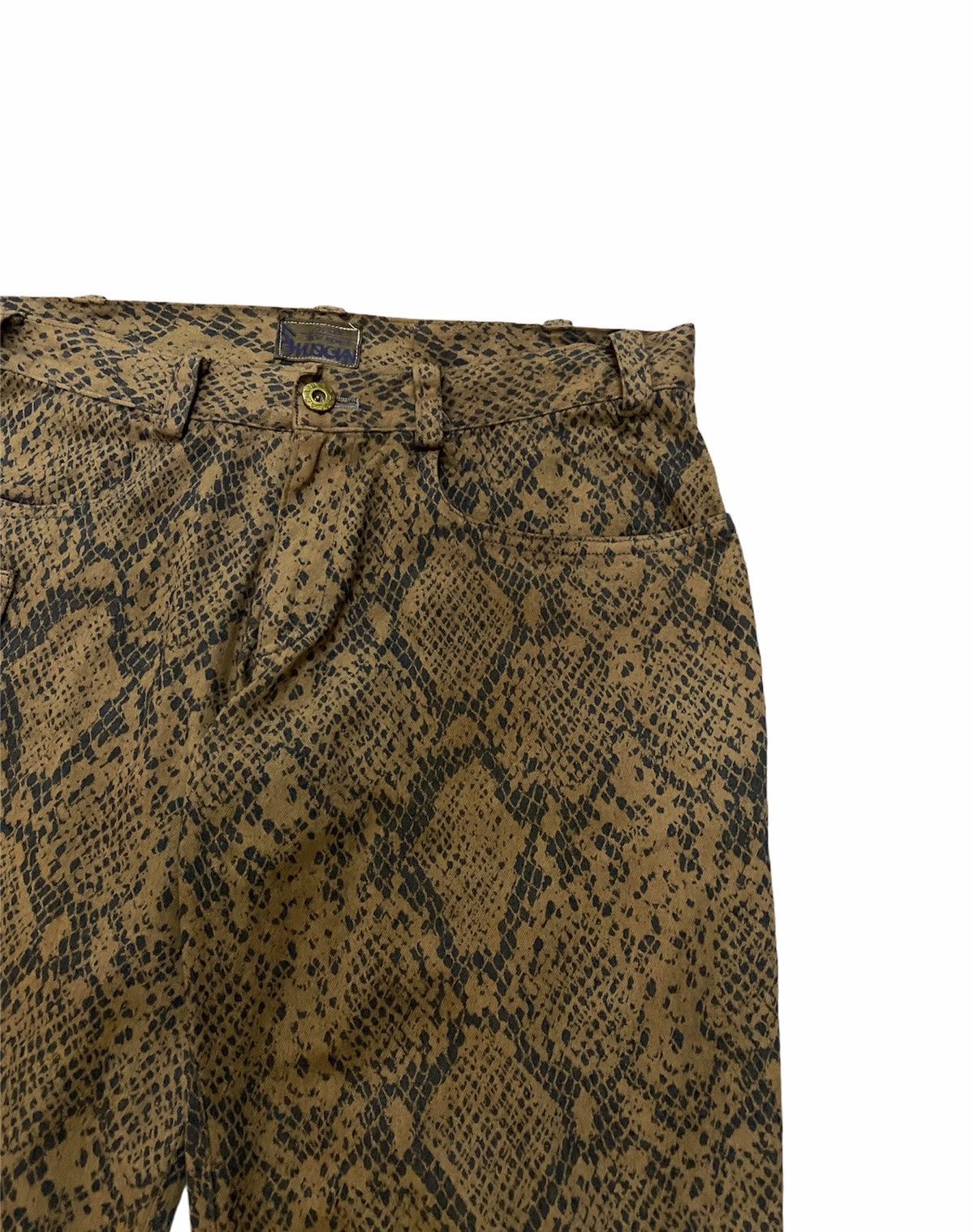 Hysteric Glamour × Lad Musician Lad Musician Short Pants Cargo Snake Skin design Size US 31 - 4 Thumbnail