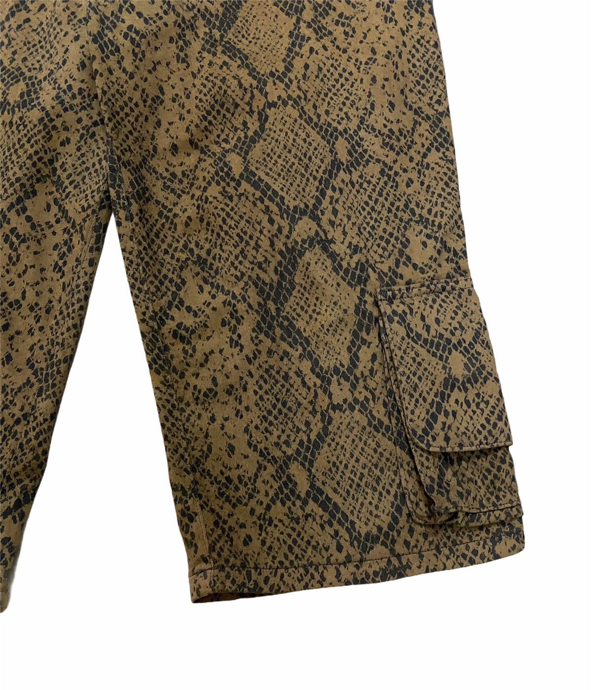 Hysteric Glamour × Lad Musician Lad Musician Short Pants Cargo Snake Skin design Size US 31 - 9 Thumbnail
