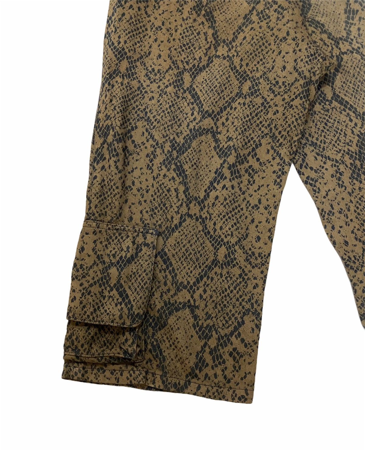 Hysteric Glamour × Lad Musician Lad Musician Short Pants Cargo Snake Skin design Size US 31 - 10 Thumbnail