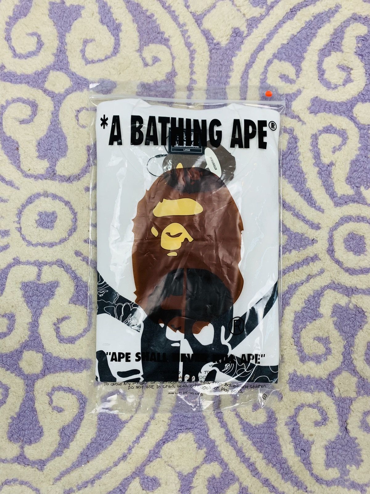 Bape × Neighborhood Bape x Neighborhood NBHD T-Shirt Size US L / EU 52-54 / 3 - 8 Thumbnail
