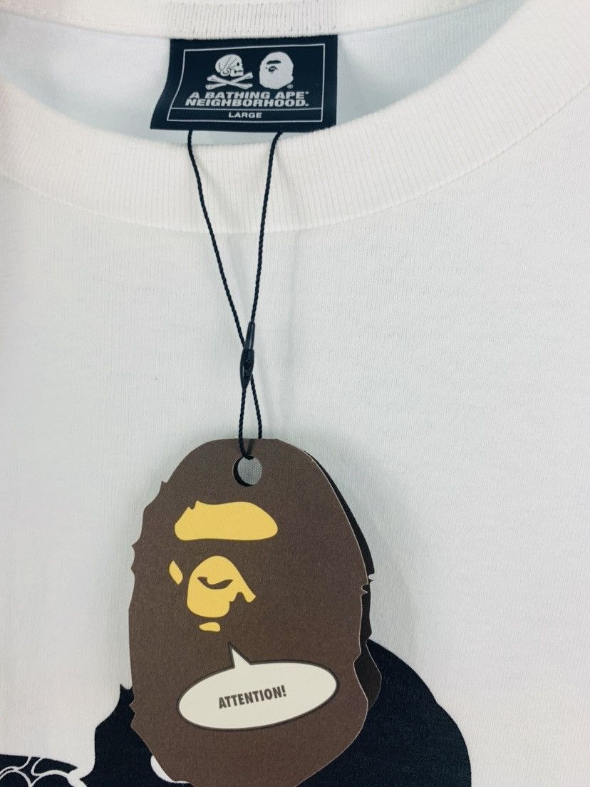 Bape × Neighborhood Bape x Neighborhood NBHD T-Shirt Size US L / EU 52-54 / 3 - 5 Thumbnail