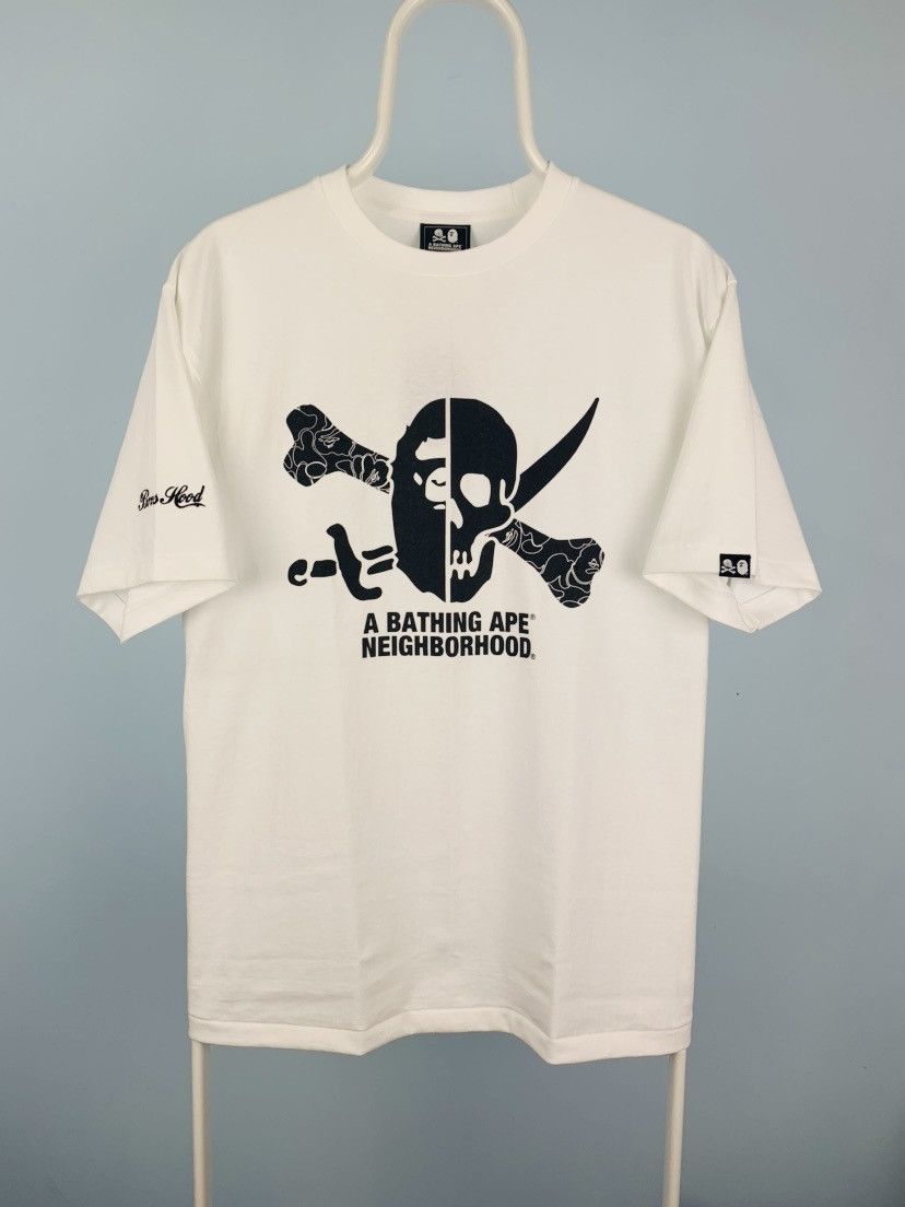 Bape Bape x Neighborhood NBHD T-Shirt | Grailed