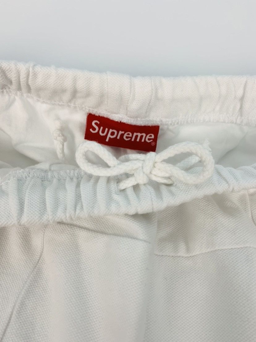 Supreme 2018 Supreme White Patchwork Pique Shorts Medium Size US 30 / EU 46 - 6 Thumbnail