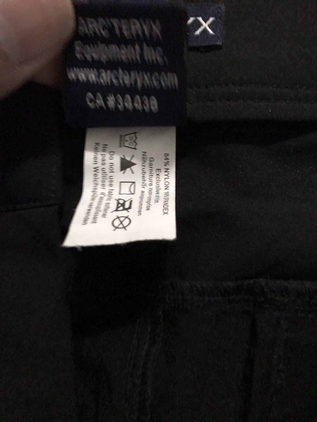 Arc'teryx × Vintage Arcteryx cargo pants 30x29 black Size US 30 / EU 46 - 6 Thumbnail