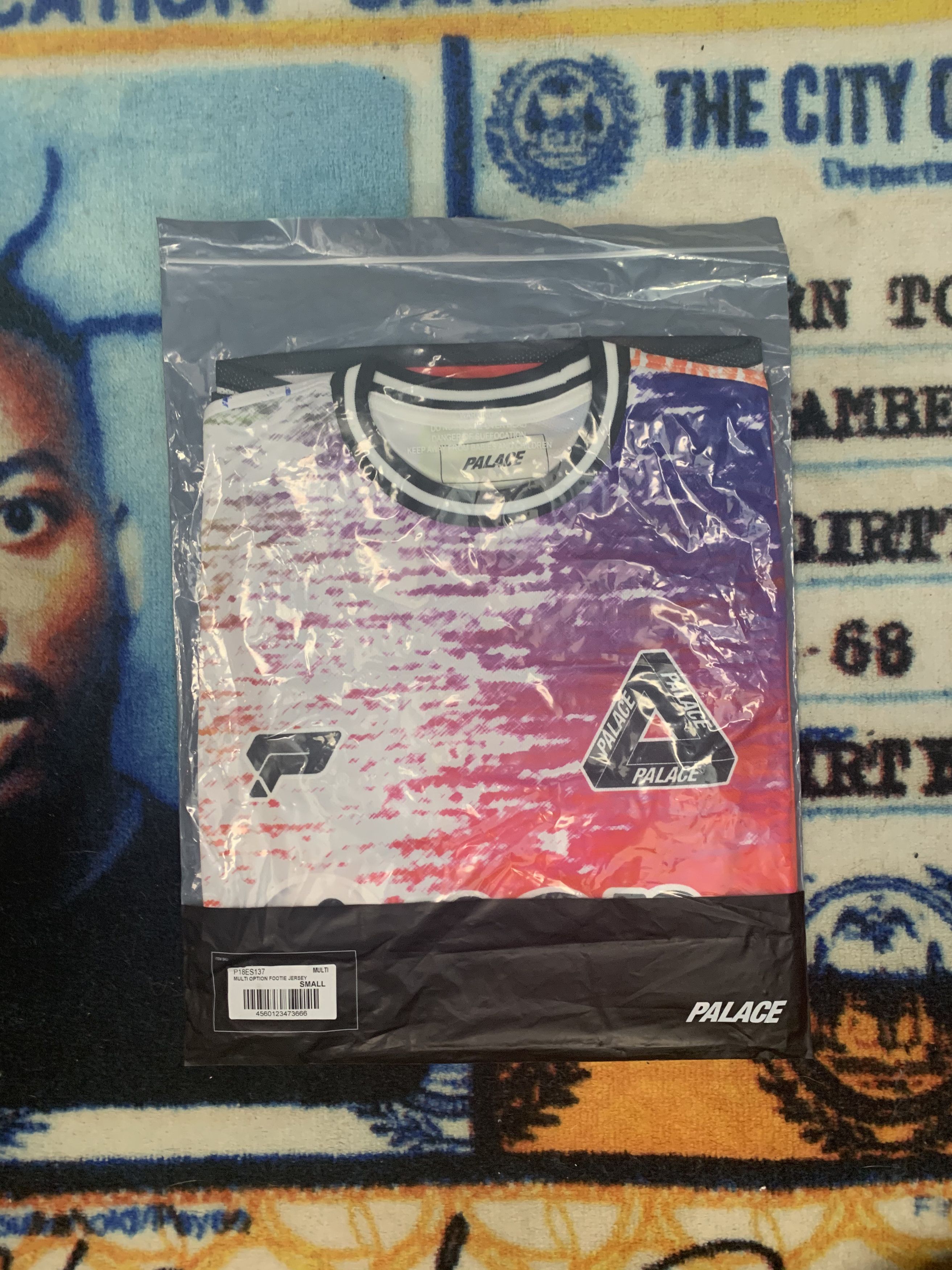 Palace Palace Multi Option Footie Jersey Shirt Multi Small Size US S / EU 44-46 / 1 - 14 Thumbnail