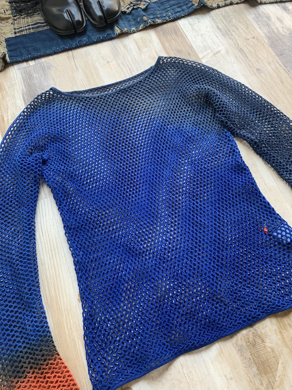 Blackmeans Tri Color Fishnet Mesh Top Size US M / EU 48-50 / 2 - 2 Thumbnail