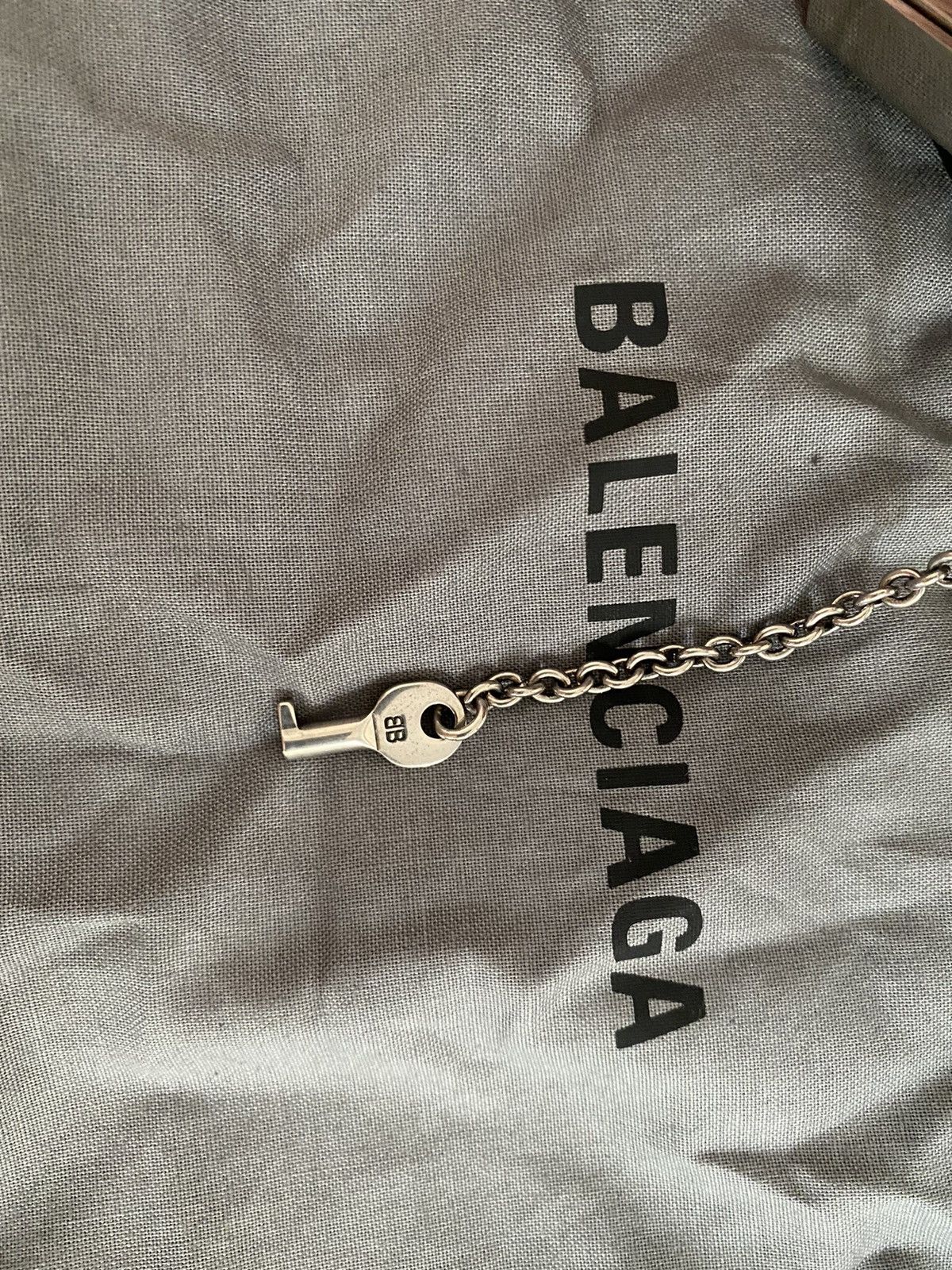 Balenciaga Balenciaga Crocodile Embossed Lock Belt Size 30 - 3 Thumbnail