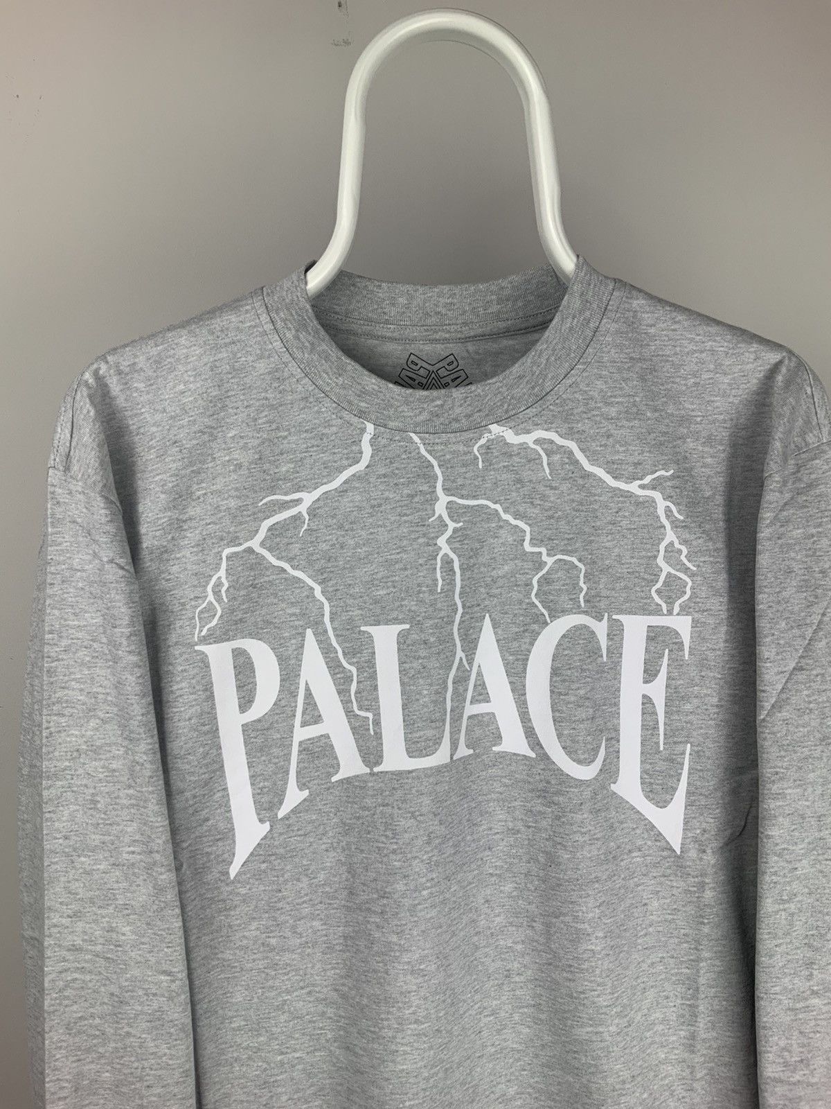 Palace 2017 Palace Funder Longsleeve Tee Shirt Grey Medium Size US M / EU 48-50 / 2 - 2 Thumbnail
