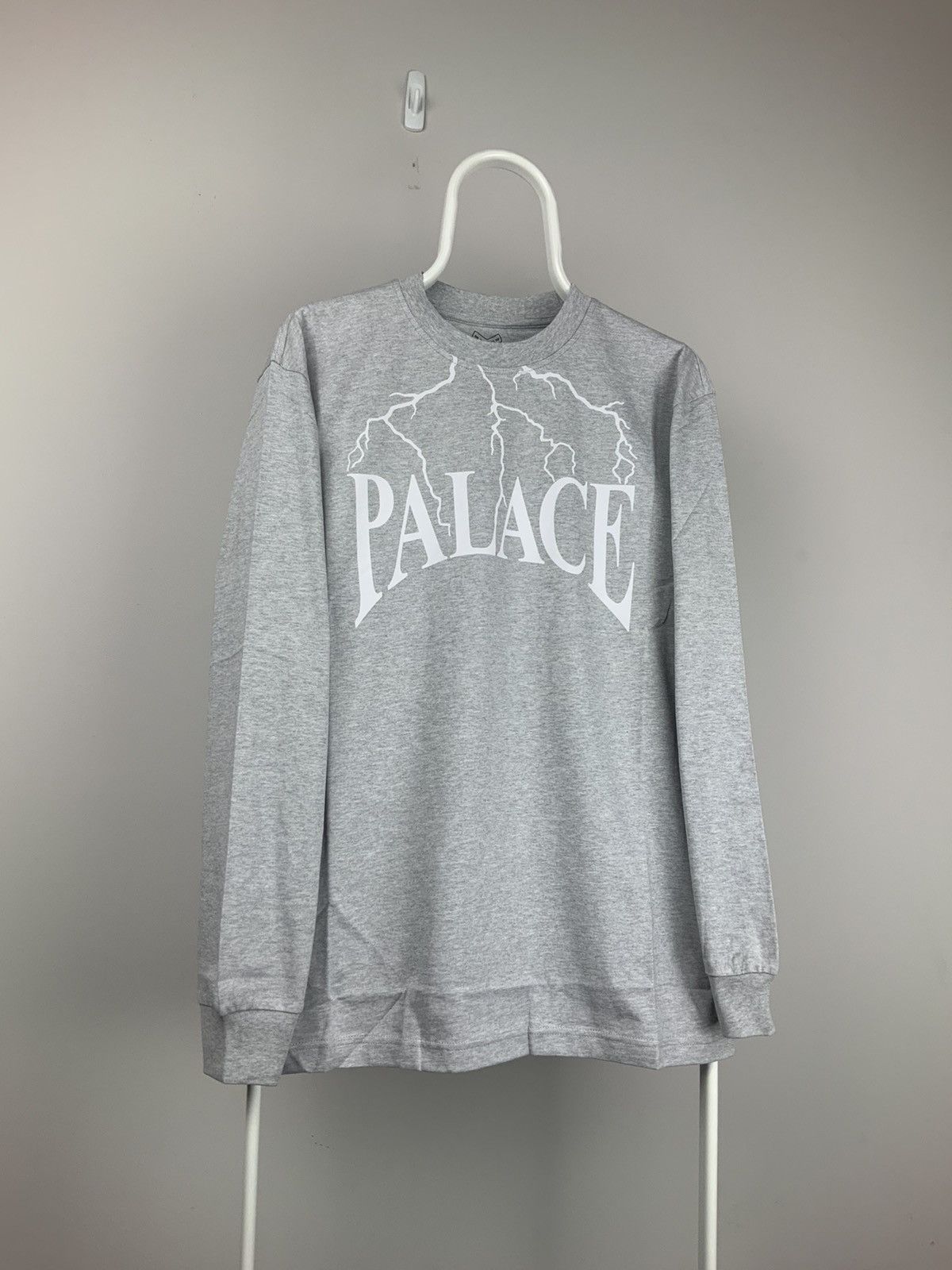 Palace 2017 Palace Funder Longsleeve Tee Shirt Grey Medium Size US M / EU 48-50 / 2 - 1 Thumbnail