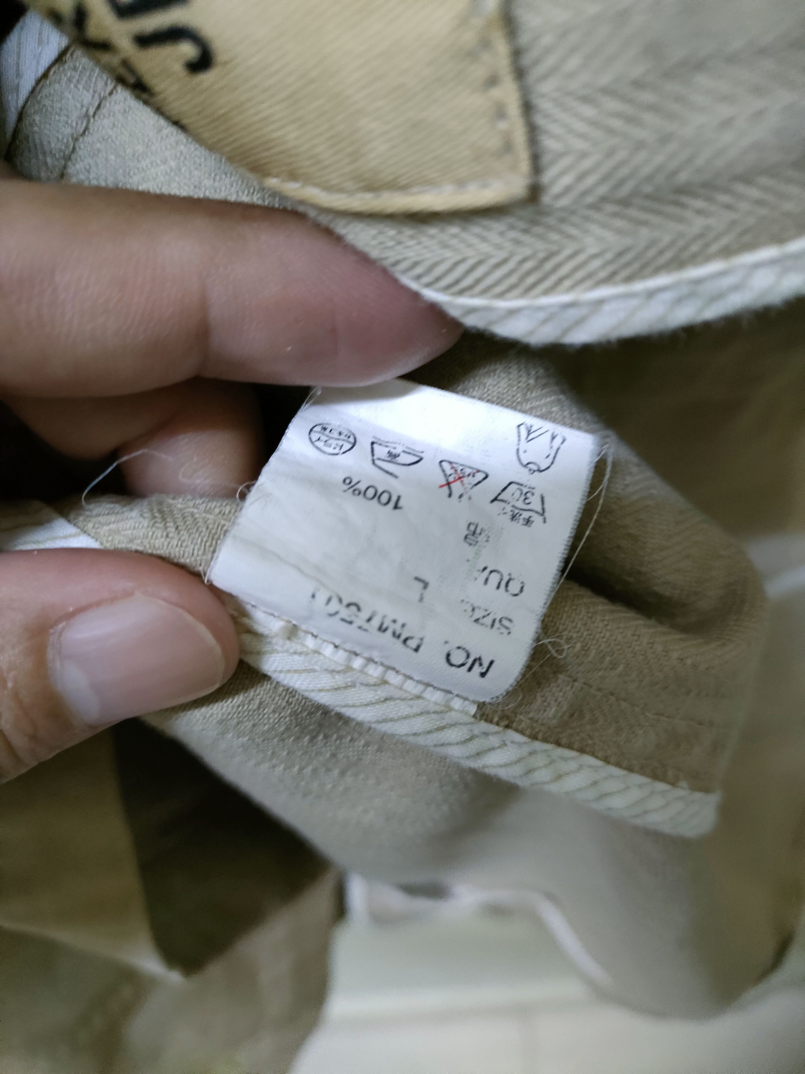 Jean × PERSON'S Person's Jeans Herringbone Twill Jacket Size US L / EU 52-54 / 3 - 3 Thumbnail