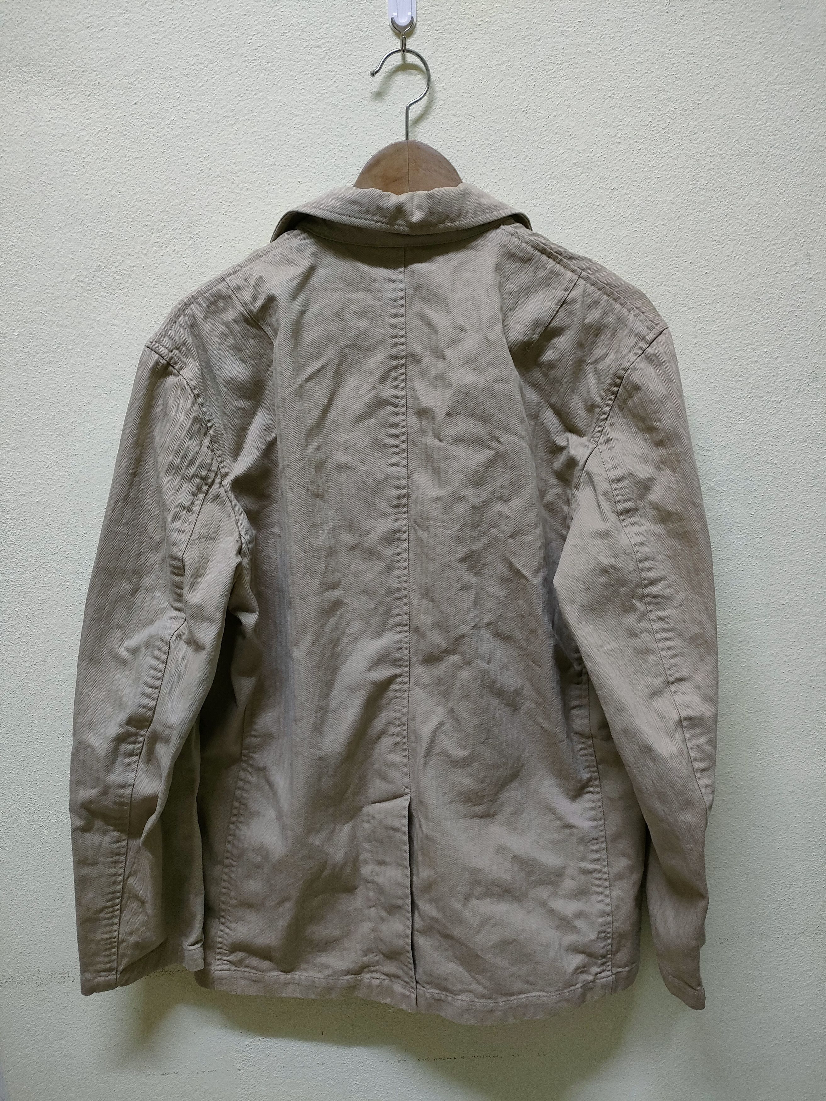 Jean × PERSON'S Person's Jeans Herringbone Twill Jacket Size US L / EU 52-54 / 3 - 2 Thumbnail