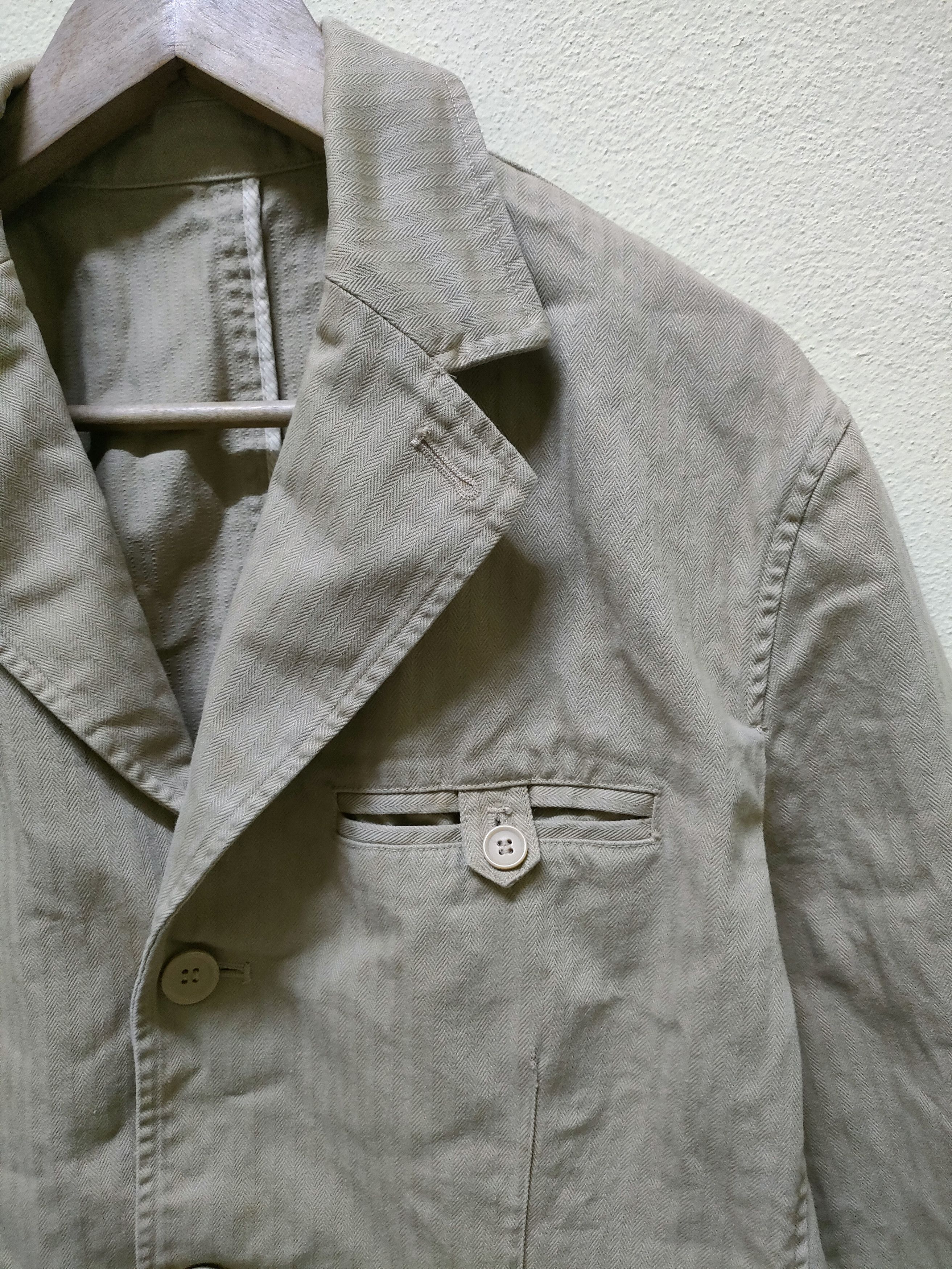 Jean × PERSON'S Person's Jeans Herringbone Twill Jacket Size US L / EU 52-54 / 3 - 6 Thumbnail