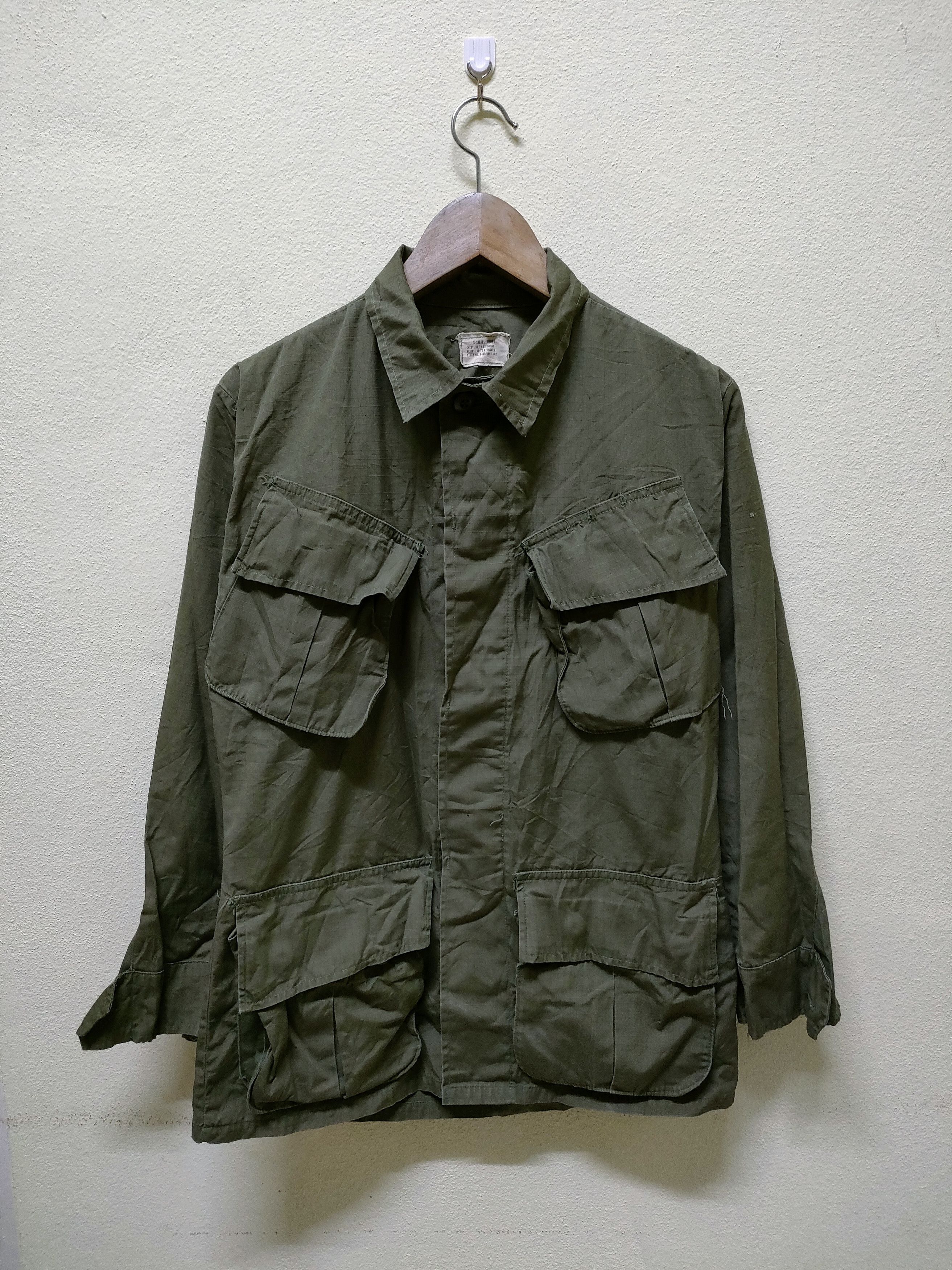 Nigel Cabourn × Vintage Vintage 60's Ripstop Poplin Jacket Size US XS / EU 42 / 0 - 1 Thumbnail
