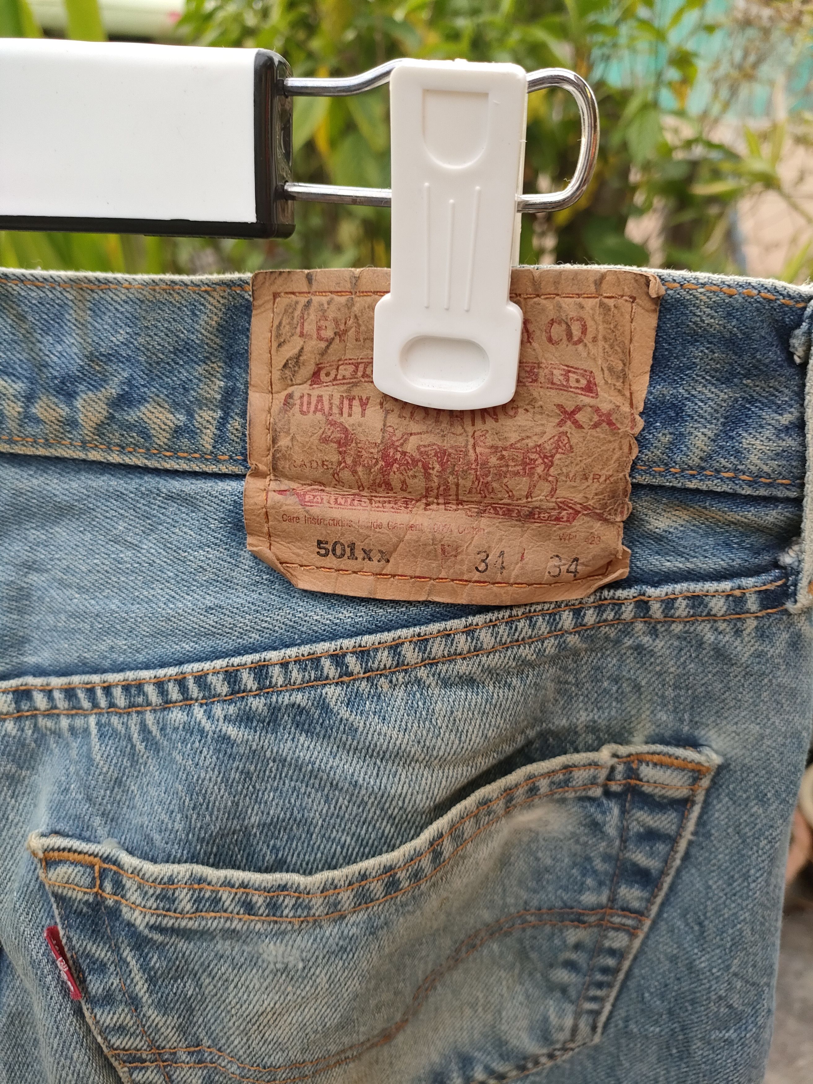 Levi's Vintage Levi's 501xx Denim Pants Size US 32 / EU 48 - 3 Thumbnail