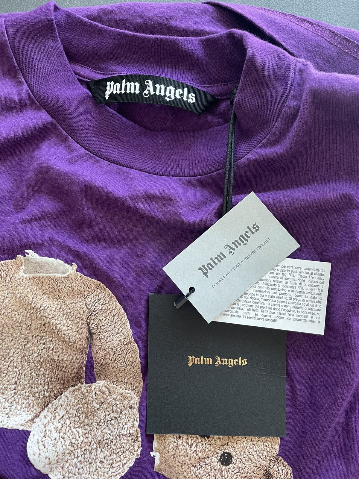 Palm Angels Limited Edition Iconic Brand NEW Classic Logo Bear 🐻 Tee Size US XL / EU 56 / 4 - 15 Thumbnail