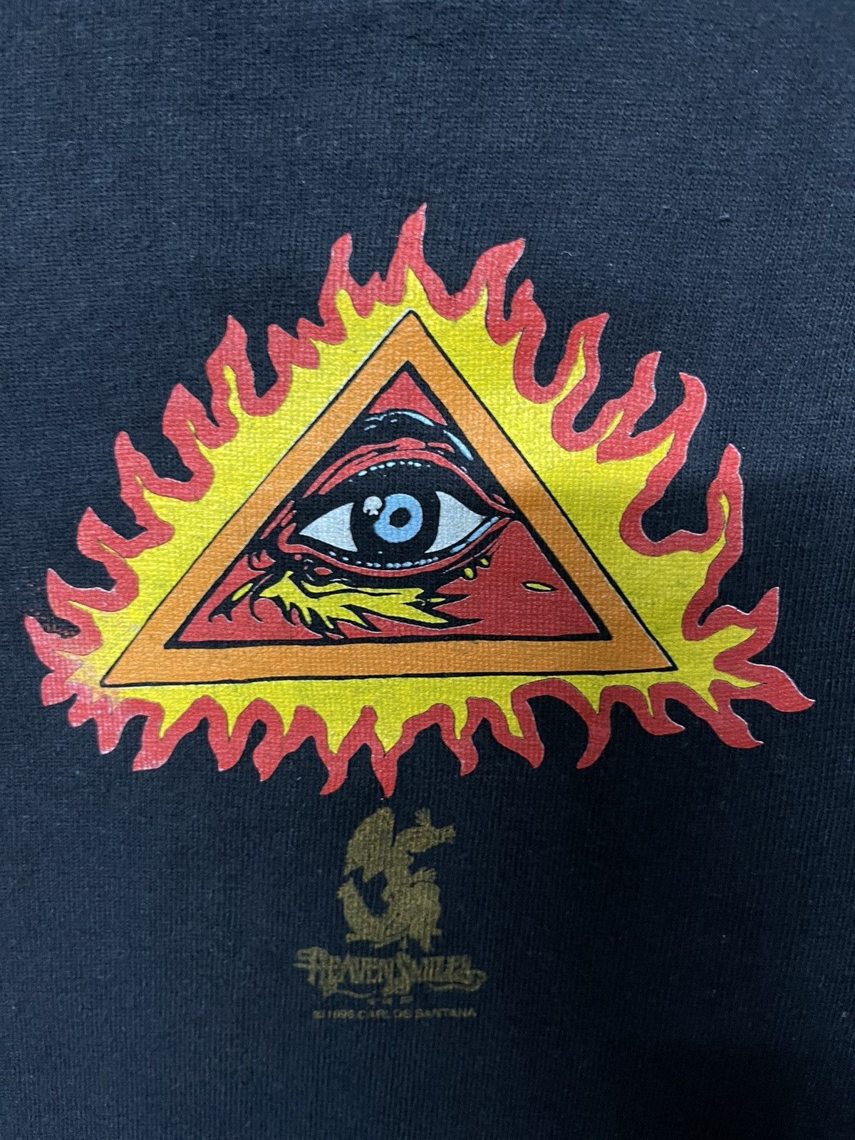 Band Tees × Vintage Vintage 90s Carlos Santana Promo Tee Size US L / EU 52-54 / 3 - 10 Thumbnail
