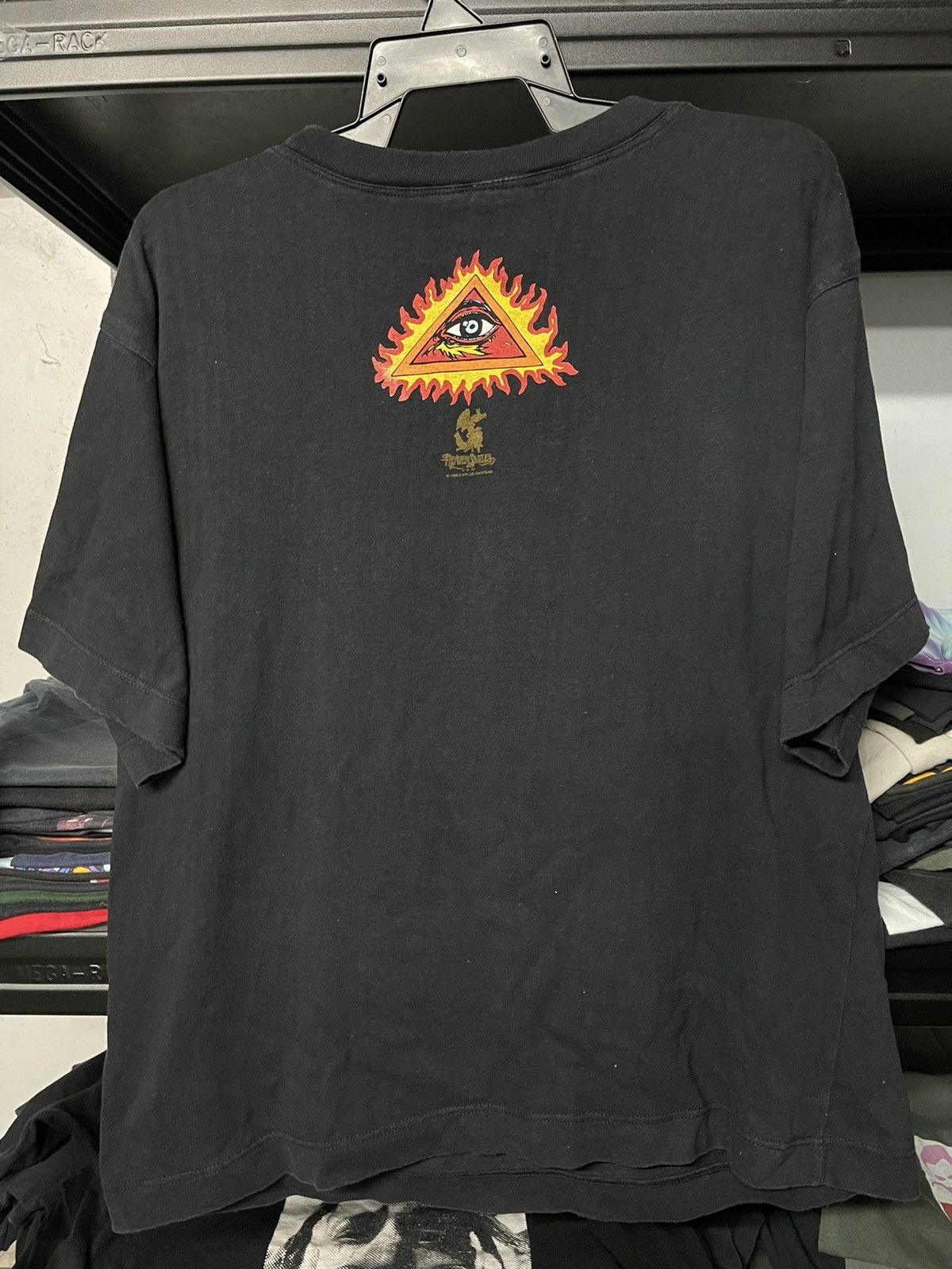 Band Tees × Vintage Vintage 90s Carlos Santana Promo Tee Size US L / EU 52-54 / 3 - 9 Thumbnail