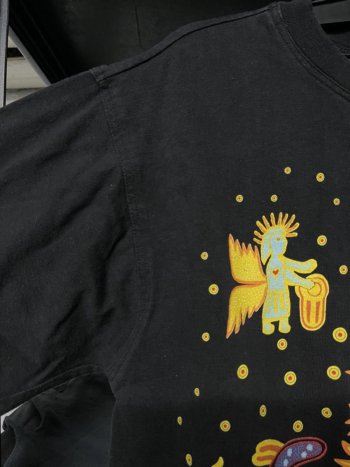 Band Tees × Vintage Vintage 90s Carlos Santana Promo Tee Size US L / EU 52-54 / 3 - 5 Thumbnail