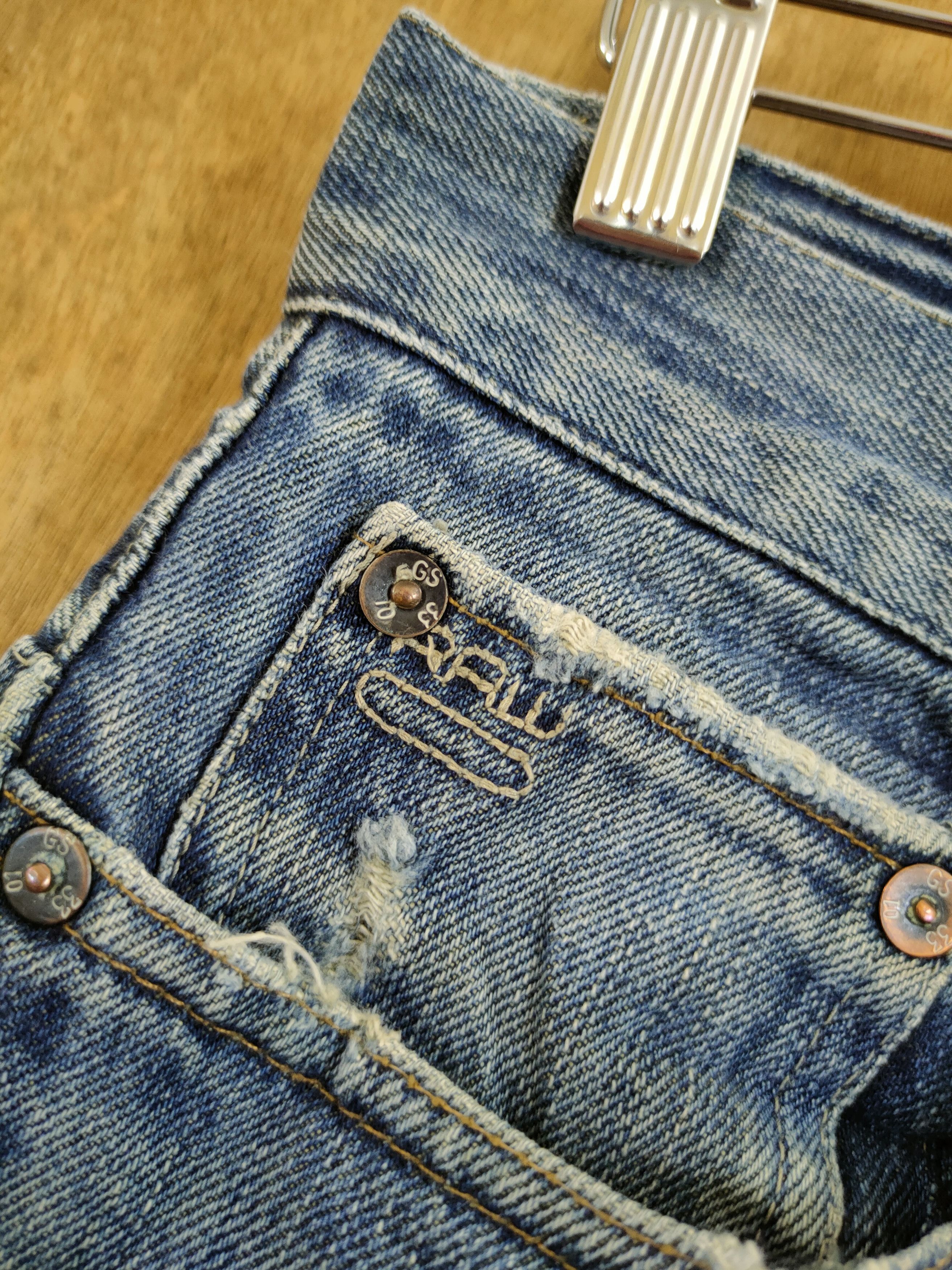 G-Star DL Gstar Raw distressed denim Japan streetwear pants #46-961 Size US 31 - 5 Thumbnail