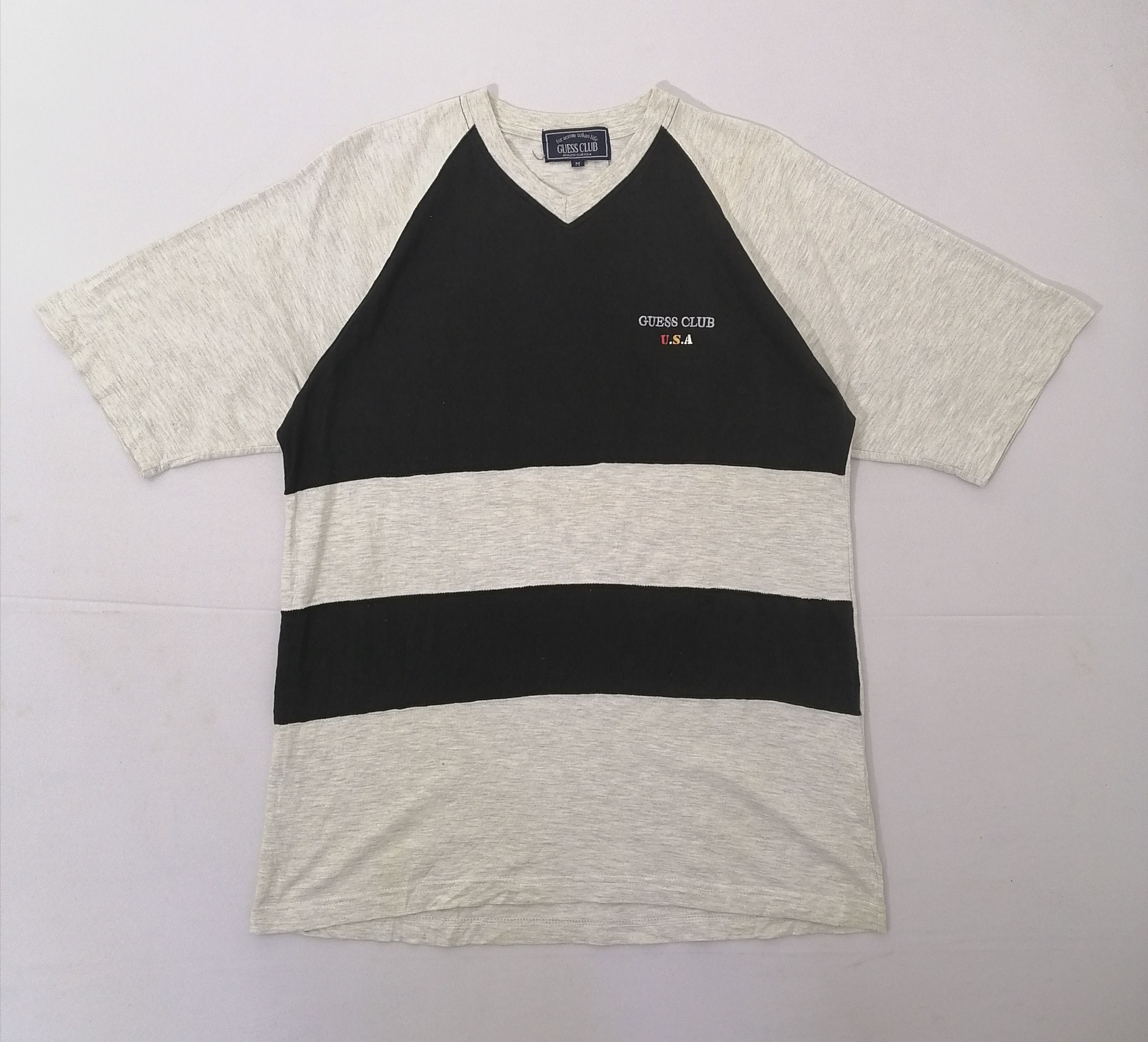 Guess Guess Club Big Stripes Tee Size US L / EU 52-54 / 3 - 1 Thumbnail