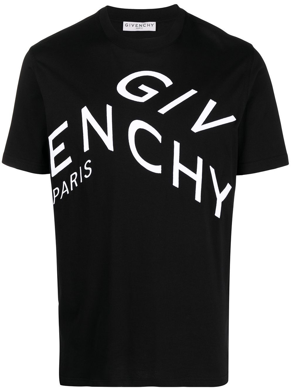 image of Givenchy Bm70Yc3002 T-Shirt Black/white, Men's (Size 2XL)