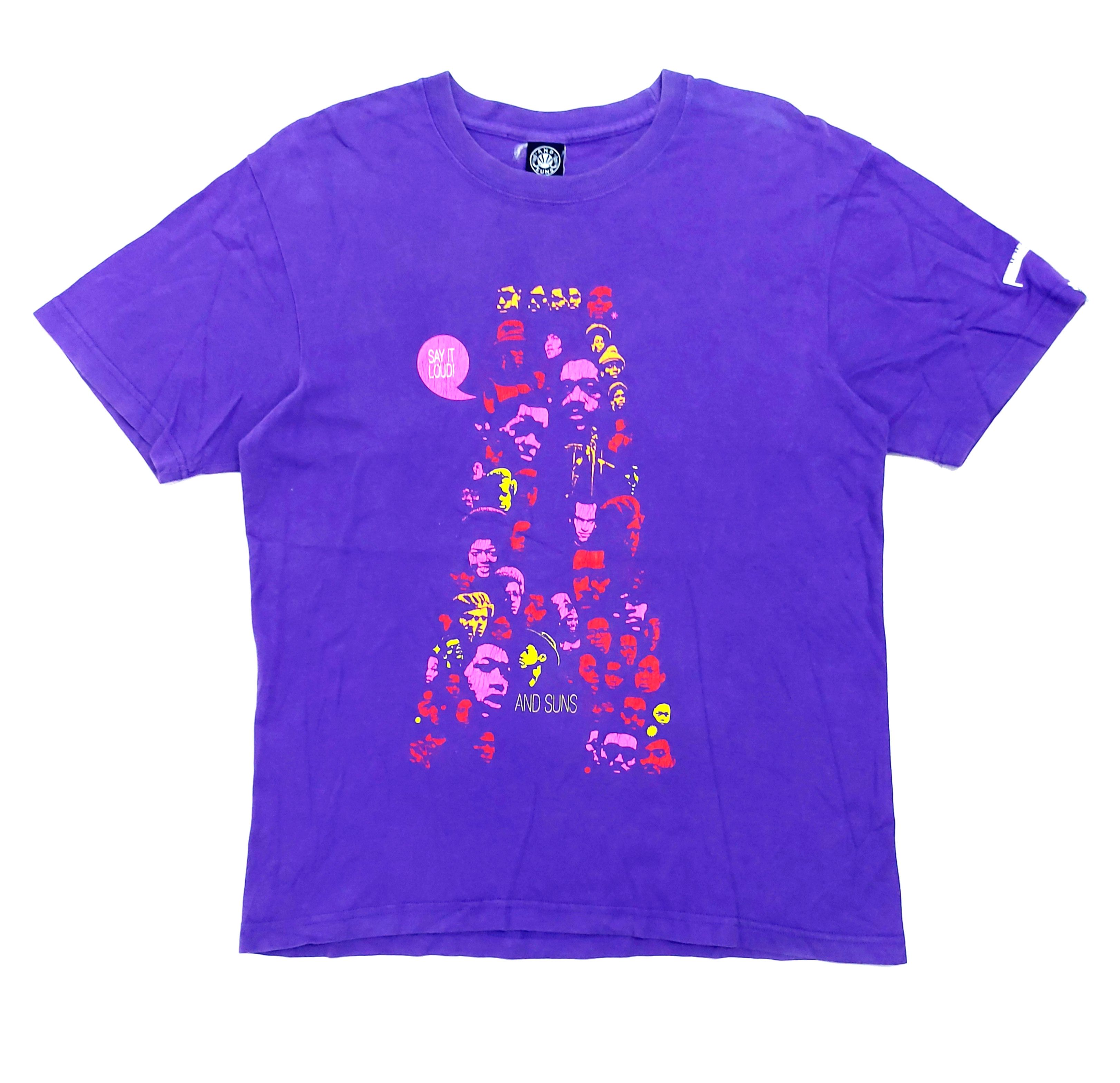 ANDSUNS × Japanese Brand RARE! ANDSUNS "SAY IT LOUD!" T-SHIRT Size US L / EU 52-54 / 3 - 1 Thumbnail