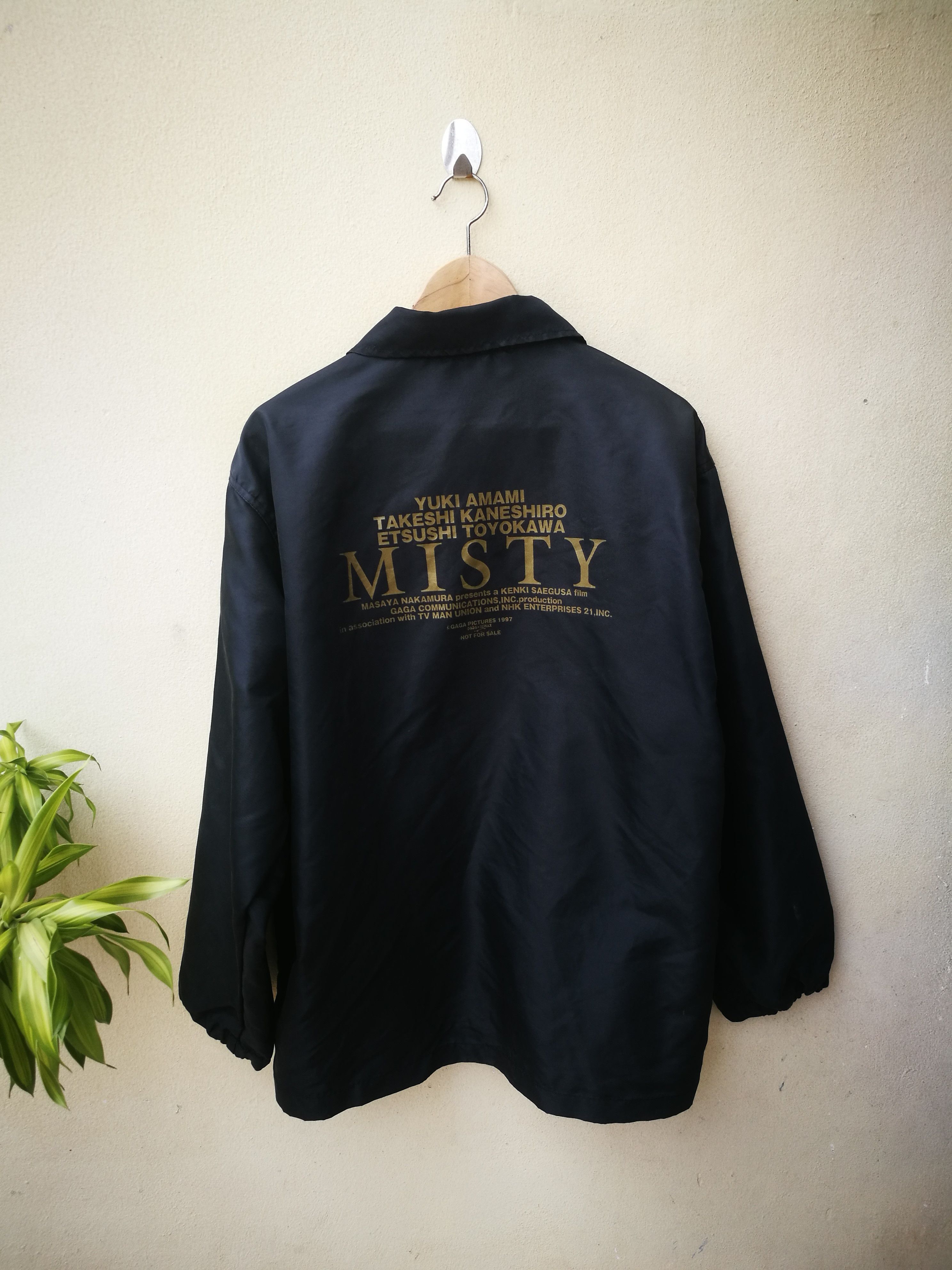 Vintage Vintage 90s Misty Japanese Movie Coach Jacket Size US L / EU 52-54 / 3 - 1 Thumbnail