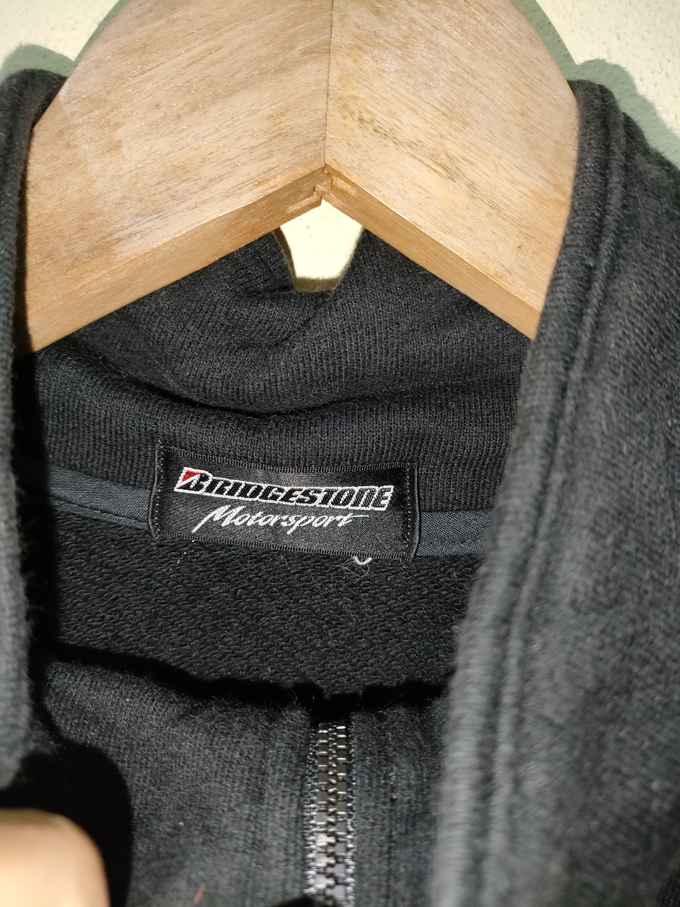 Japanese Brand Potenza Bridgestone Half Zipper Sweaters Size US M / EU 48-50 / 2 - 4 Thumbnail