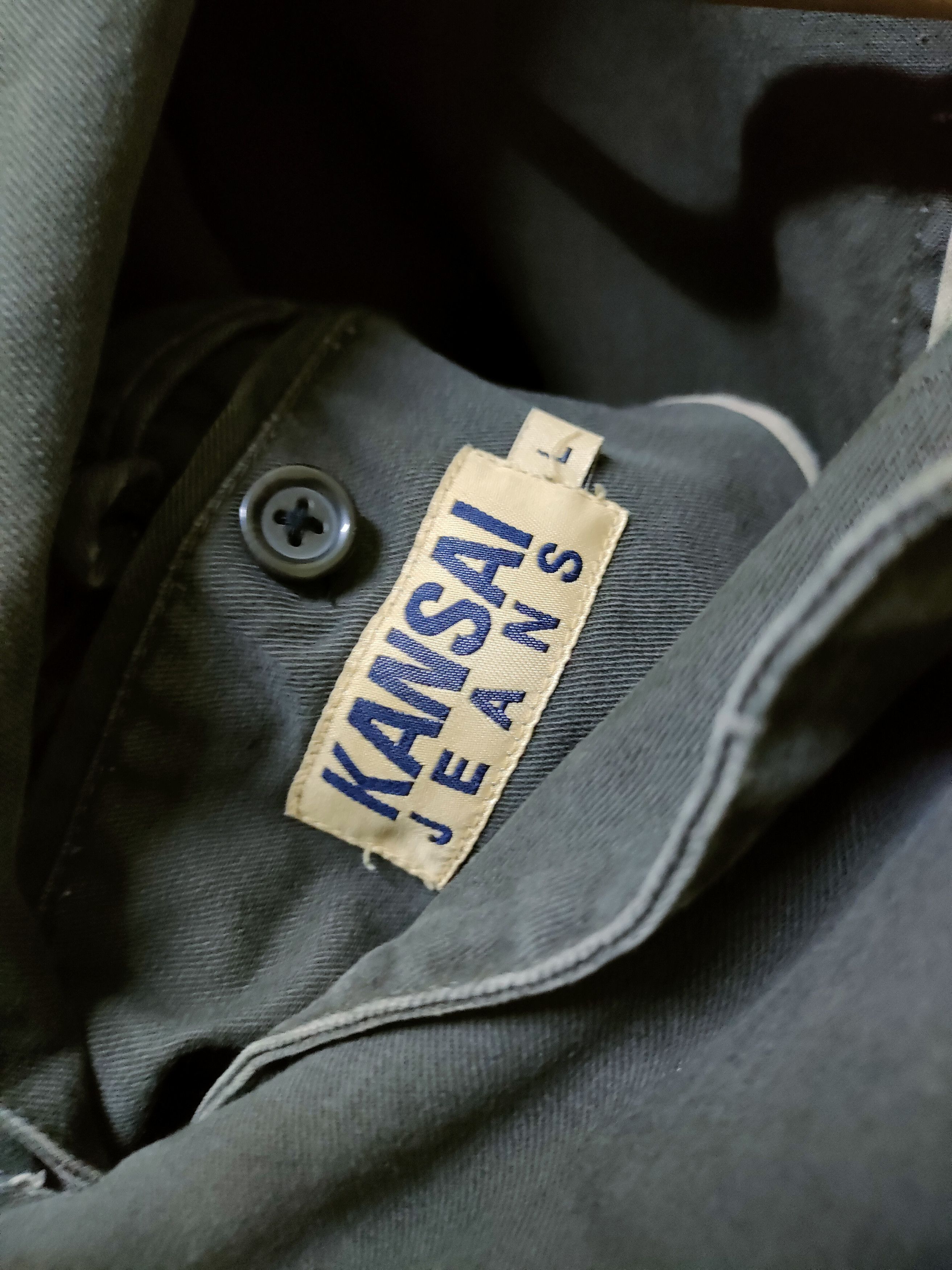 Japanese Brand × Kansai Yamamoto Kansai Jeans Cotton Jacket Size US L / EU 52-54 / 3 - 5 Thumbnail
