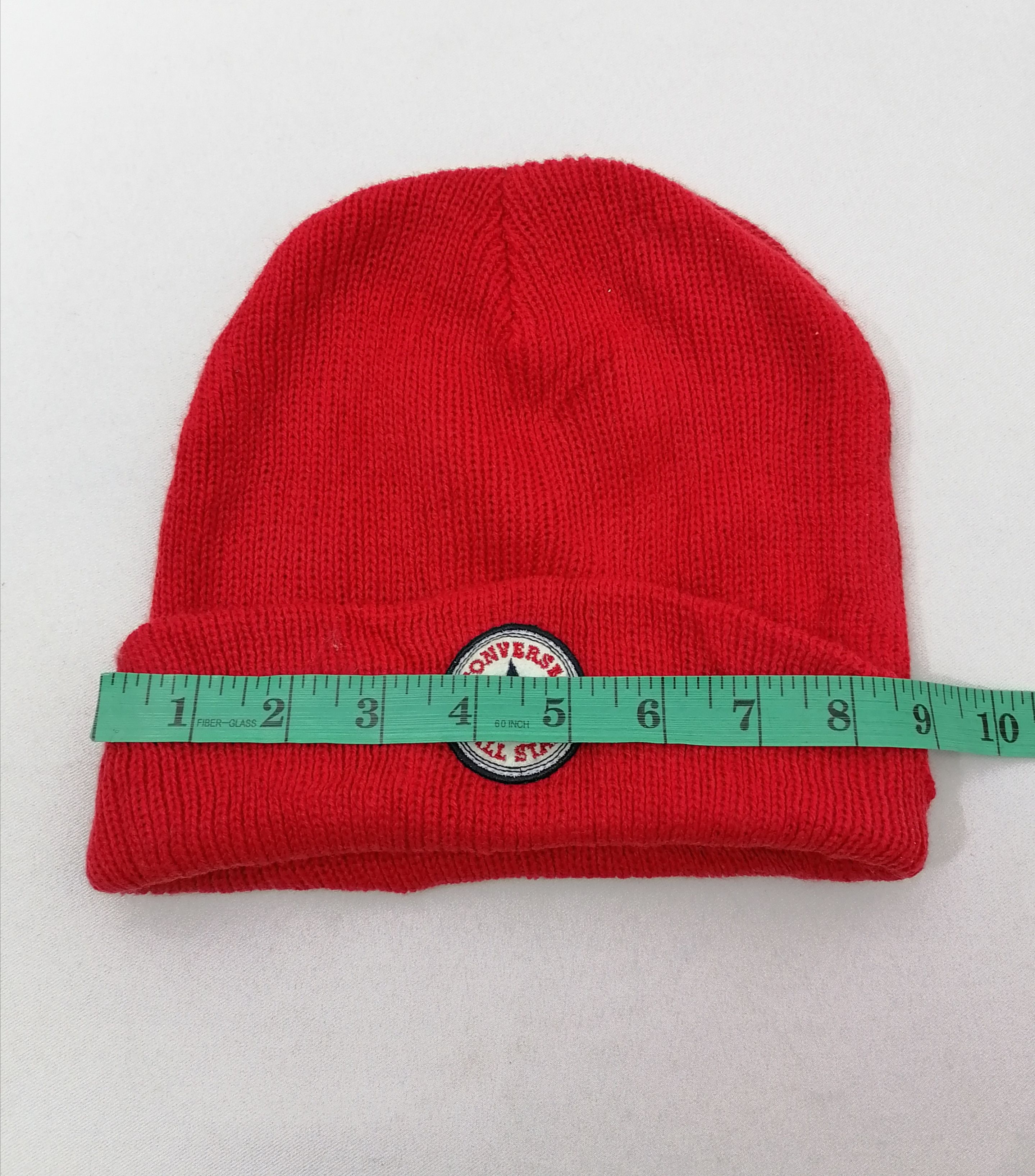 Converse × Vintage Converse Embroidered Beanie Hat Size ONE SIZE - 4 Thumbnail