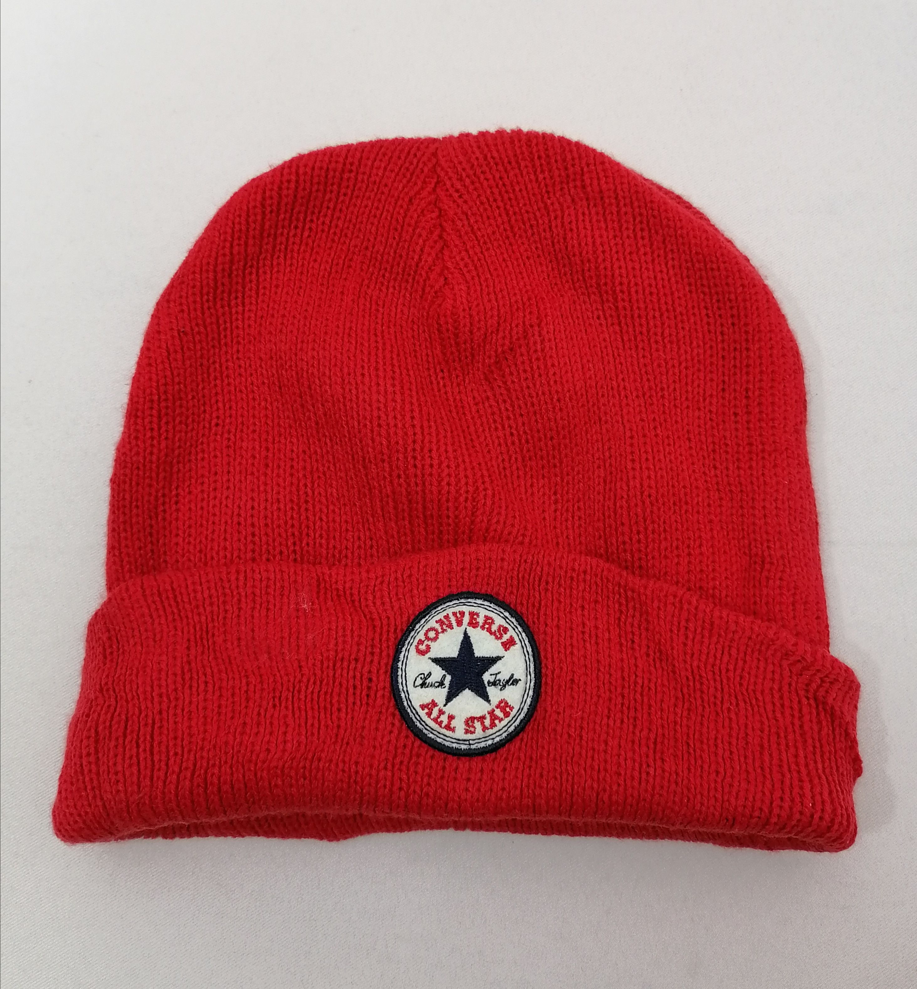 Converse × Vintage Converse Embroidered Beanie Hat Size ONE SIZE - 1 Thumbnail