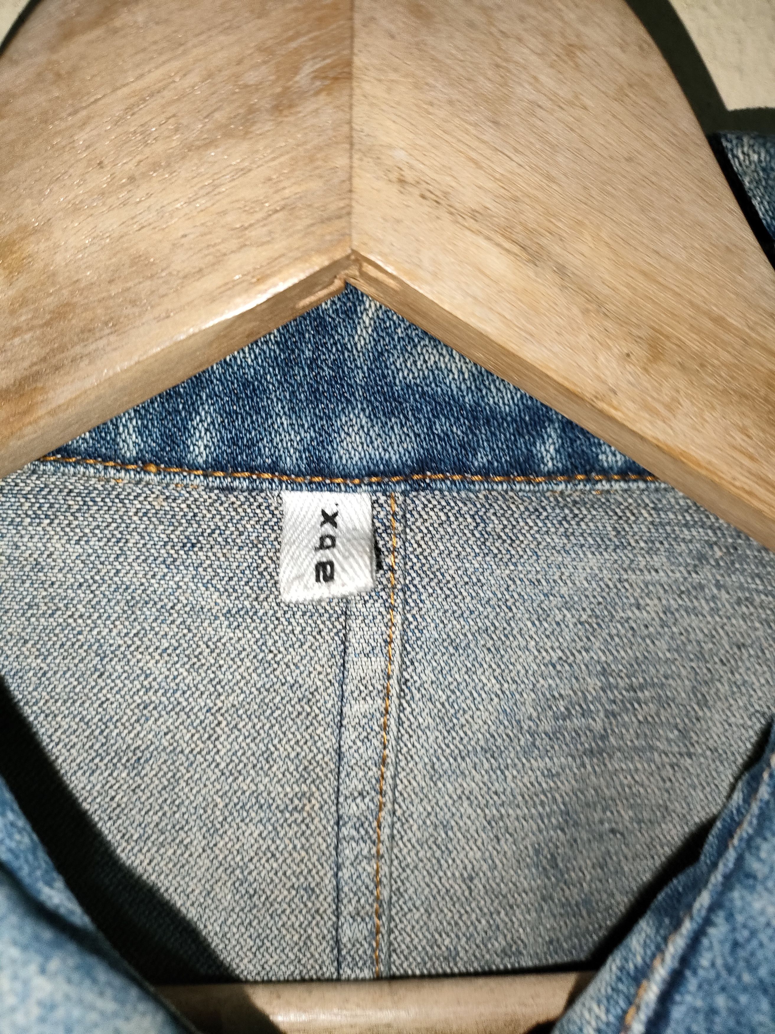 Other A.B.X Double Breast Distressed Denim Jacket Size US S / EU 44-46 / 1 - 6 Thumbnail