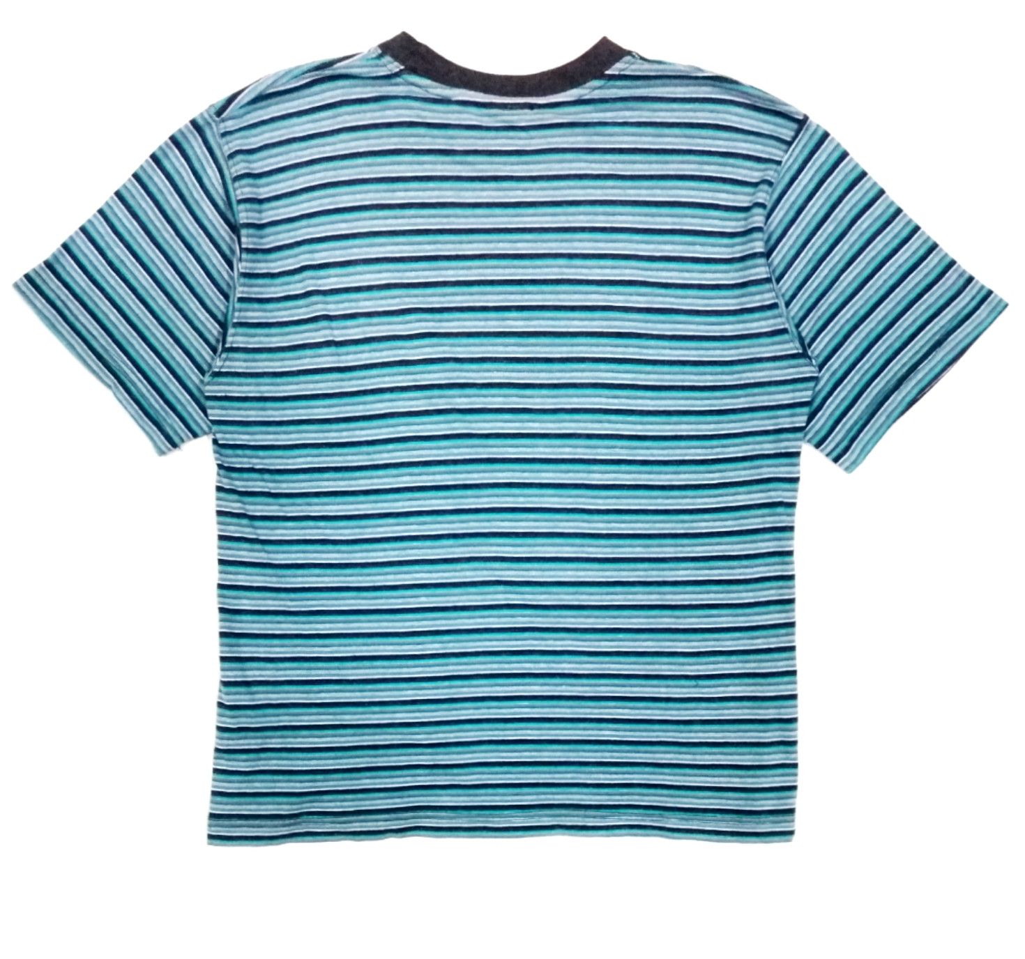 Designer RARE! CHAPMAN EMBORIDERED LOGO SINGLE POCKET STRIPES TEE Size US M / EU 48-50 / 2 - 2 Thumbnail