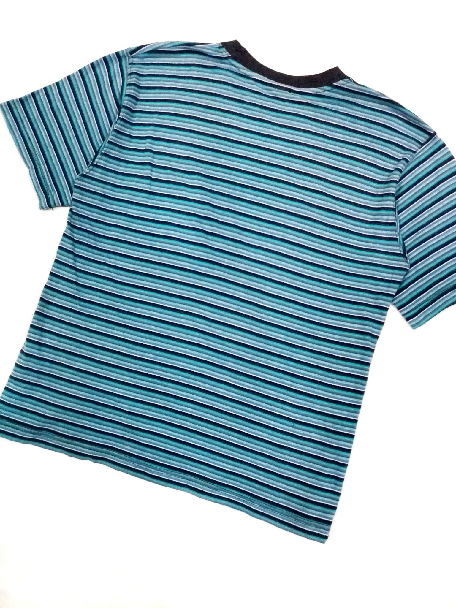 Designer RARE! CHAPMAN EMBORIDERED LOGO SINGLE POCKET STRIPES TEE Size US M / EU 48-50 / 2 - 7 Thumbnail