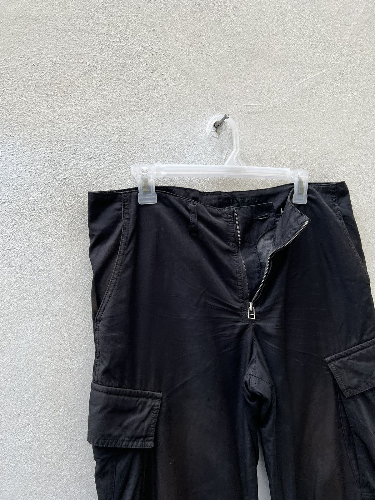 The Viridi-anne × Vintage The Viridi Anne Japan Sun Fade Black Waxed Parachute Trouser Size US 32 / EU 48 - 7 Thumbnail