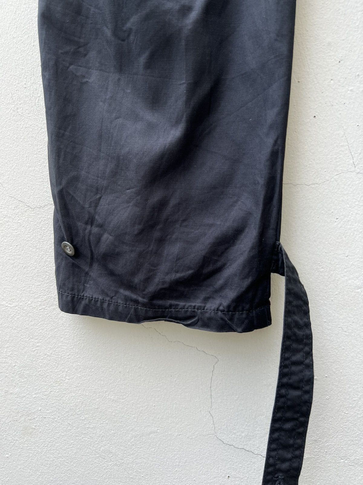 The Viridi-anne × Vintage The Viridi Anne Japan Sun Fade Black Waxed Parachute Trouser Size US 32 / EU 48 - 17 Thumbnail