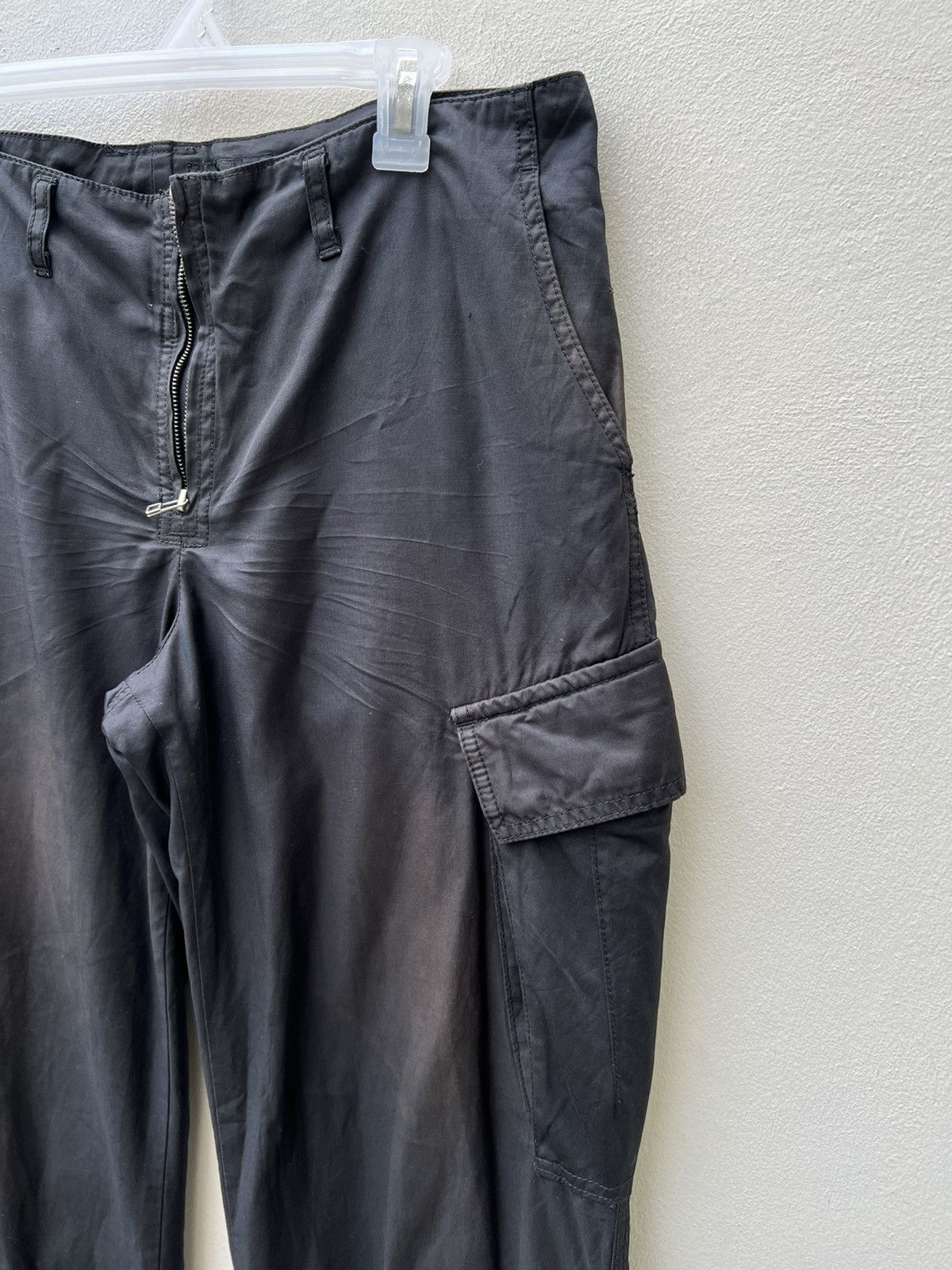 The Viridi-anne × Vintage The Viridi Anne Japan Sun Fade Black Waxed Parachute Trouser Size US 32 / EU 48 - 10 Thumbnail