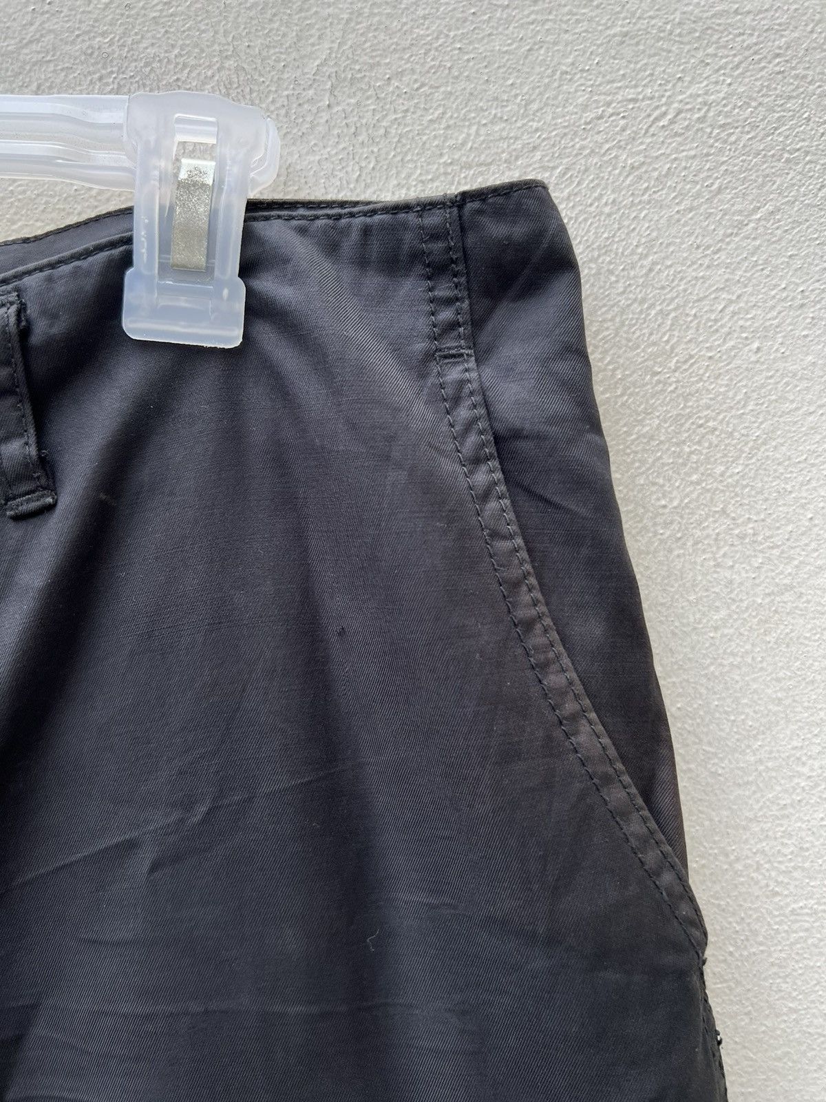 The Viridi-anne × Vintage The Viridi Anne Japan Sun Fade Black Waxed Parachute Trouser Size US 32 / EU 48 - 11 Thumbnail