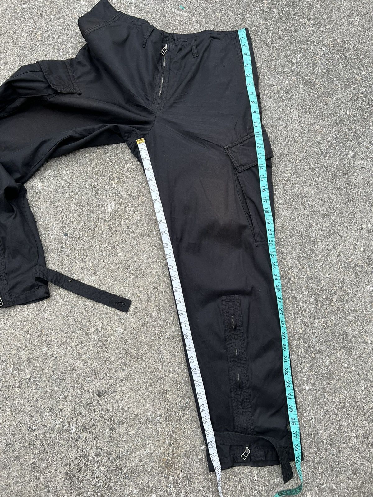 The Viridi-anne × Vintage The Viridi Anne Japan Sun Fade Black Waxed Parachute Trouser Size US 32 / EU 48 - 4 Thumbnail