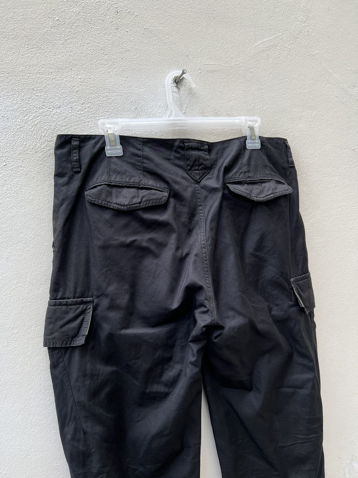 The Viridi-anne × Vintage The Viridi Anne Japan Sun Fade Black Waxed Parachute Trouser Size US 32 / EU 48 - 15 Thumbnail