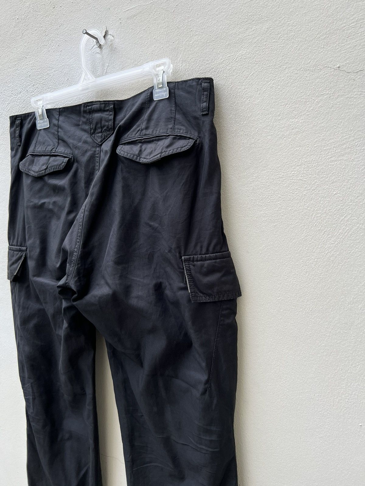 The Viridi-anne × Vintage The Viridi Anne Japan Sun Fade Black Waxed Parachute Trouser Size US 32 / EU 48 - 18 Thumbnail