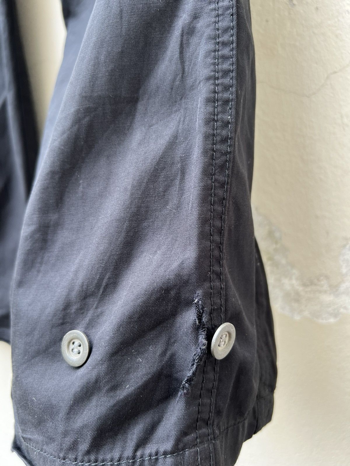 The Viridi-anne × Vintage The Viridi Anne Japan Sun Fade Black Waxed Parachute Trouser Size US 32 / EU 48 - 20 Thumbnail