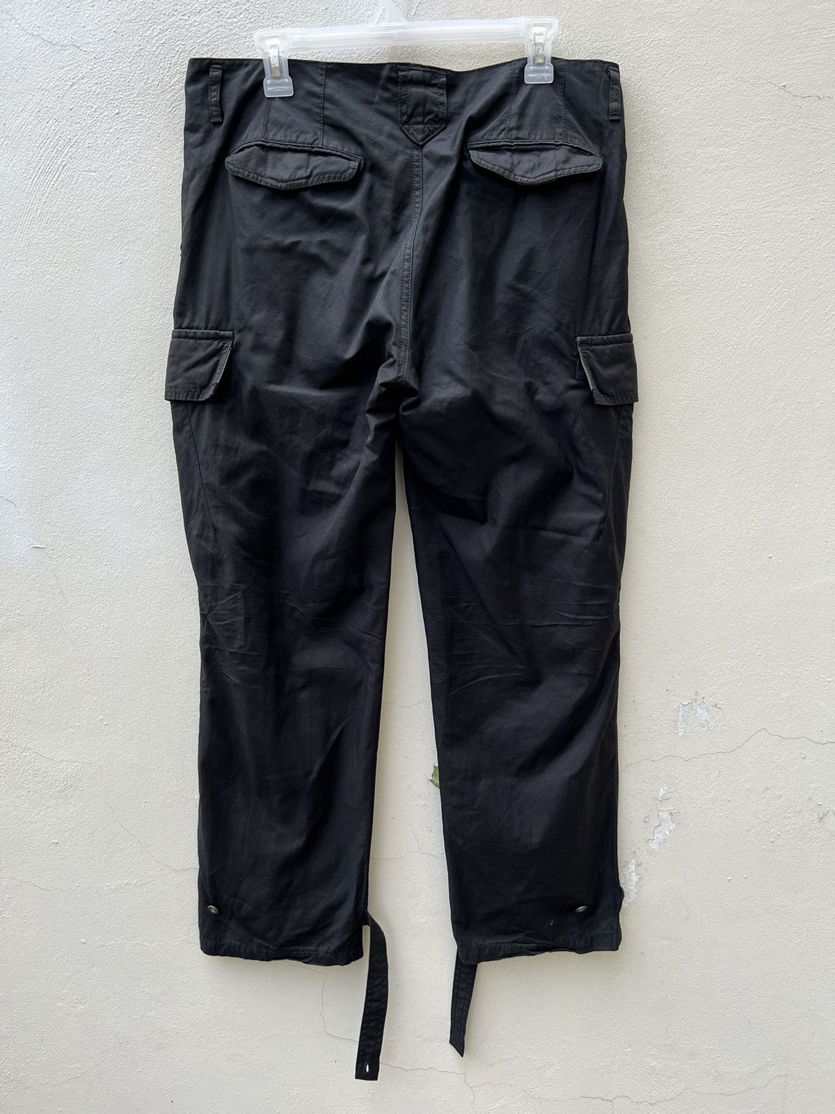The Viridi-anne × Vintage The Viridi Anne Japan Sun Fade Black Waxed Parachute Trouser Size US 32 / EU 48 - 14 Thumbnail