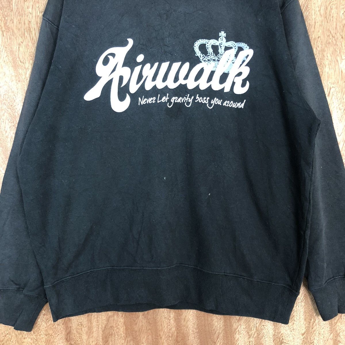 Airwalk Airwalk Black Sweatshirt vintage skater #c866 Size US XL / EU 56 / 4 - 8 Thumbnail