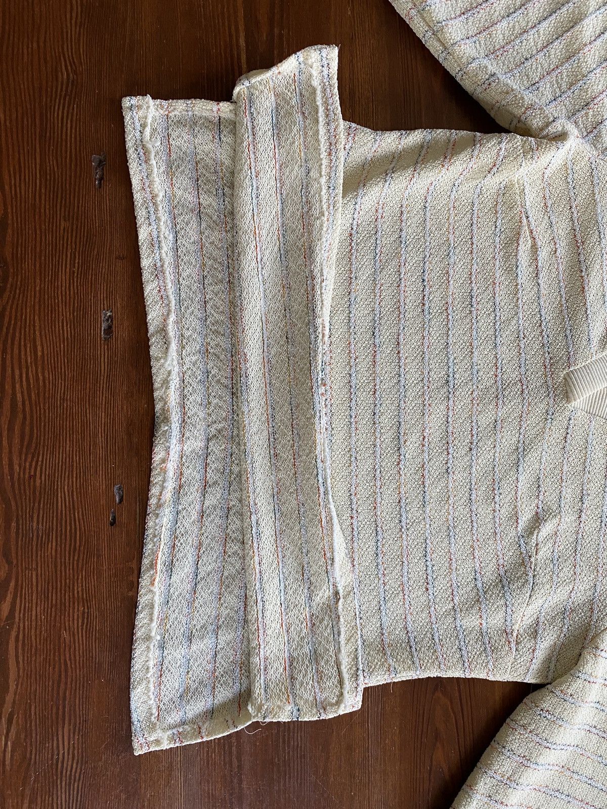 Vintage Vintage 70’s Polyester Knit Women’s V-Neck Shirt Size M / US 6-8 / IT 42-44 - 7 Thumbnail