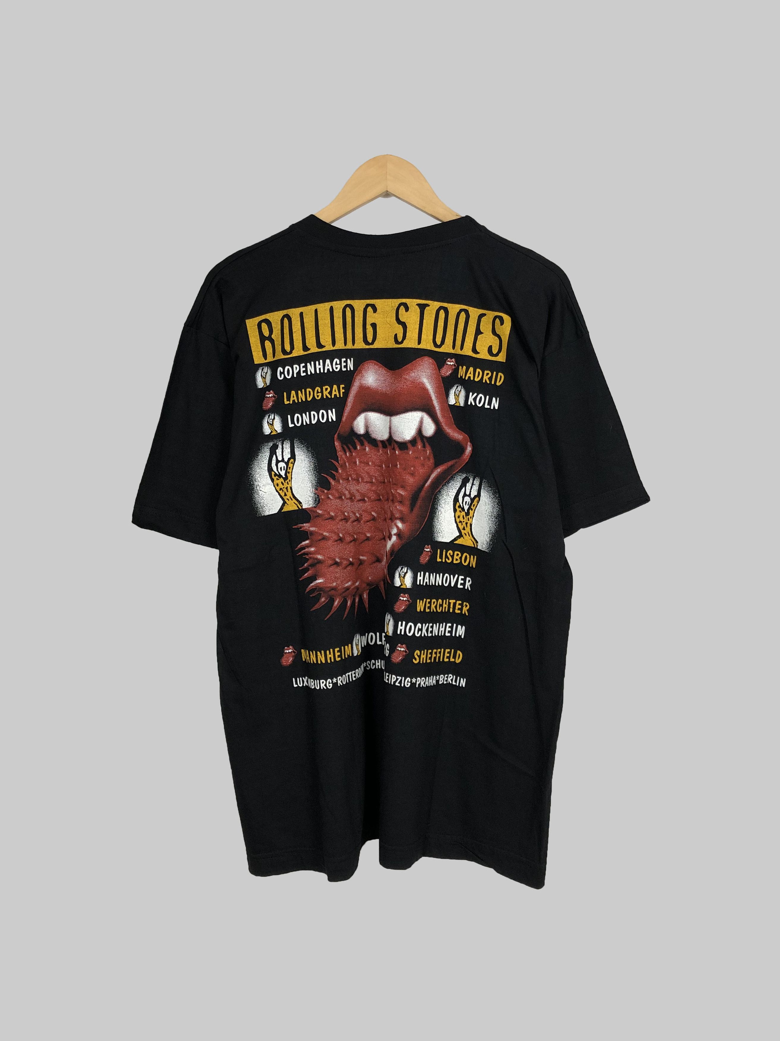 Vintage 90s Rolling Stones Voodoo Lounge Tour t-shirt Short Sleeve 
